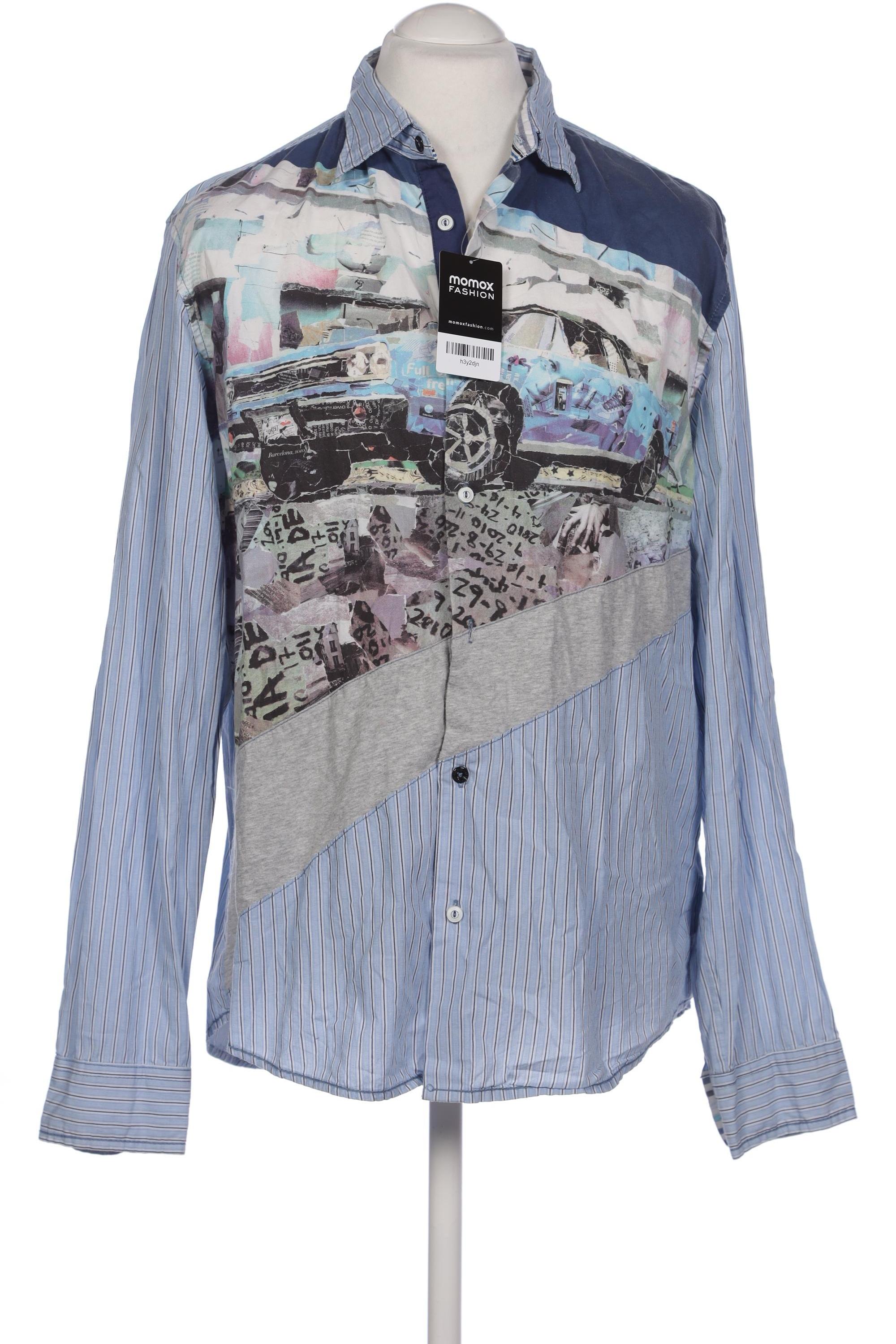 

Desigual Herren Hemd, blau, Gr. 52