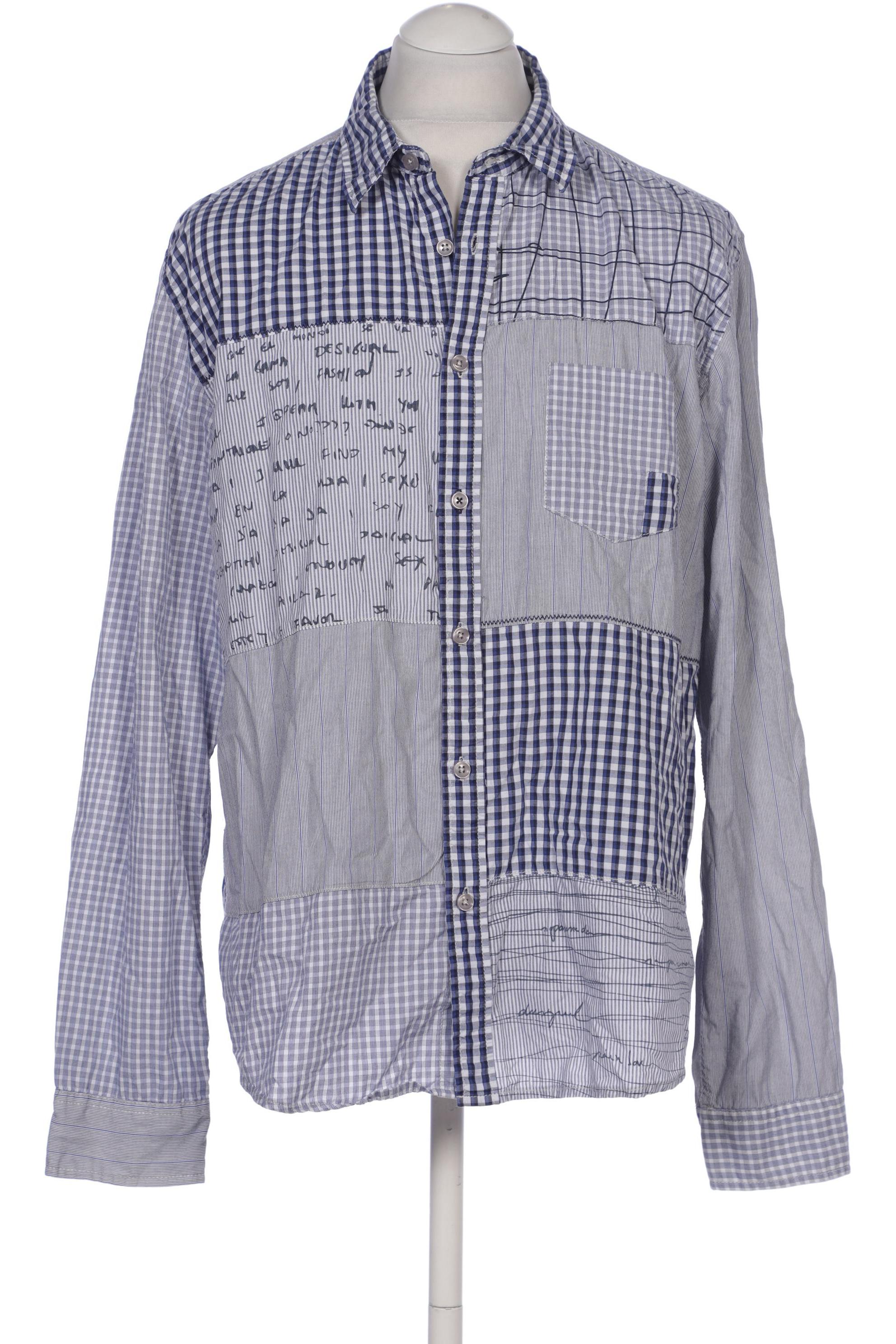 

Desigual Herren Hemd, blau, Gr. 54