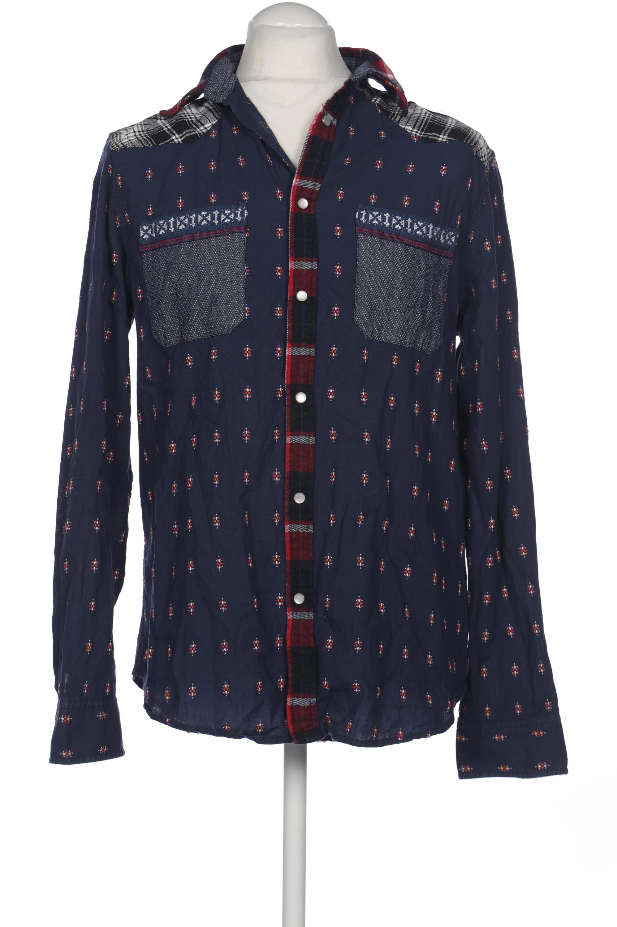 

Desigual Herren Hemd, marineblau