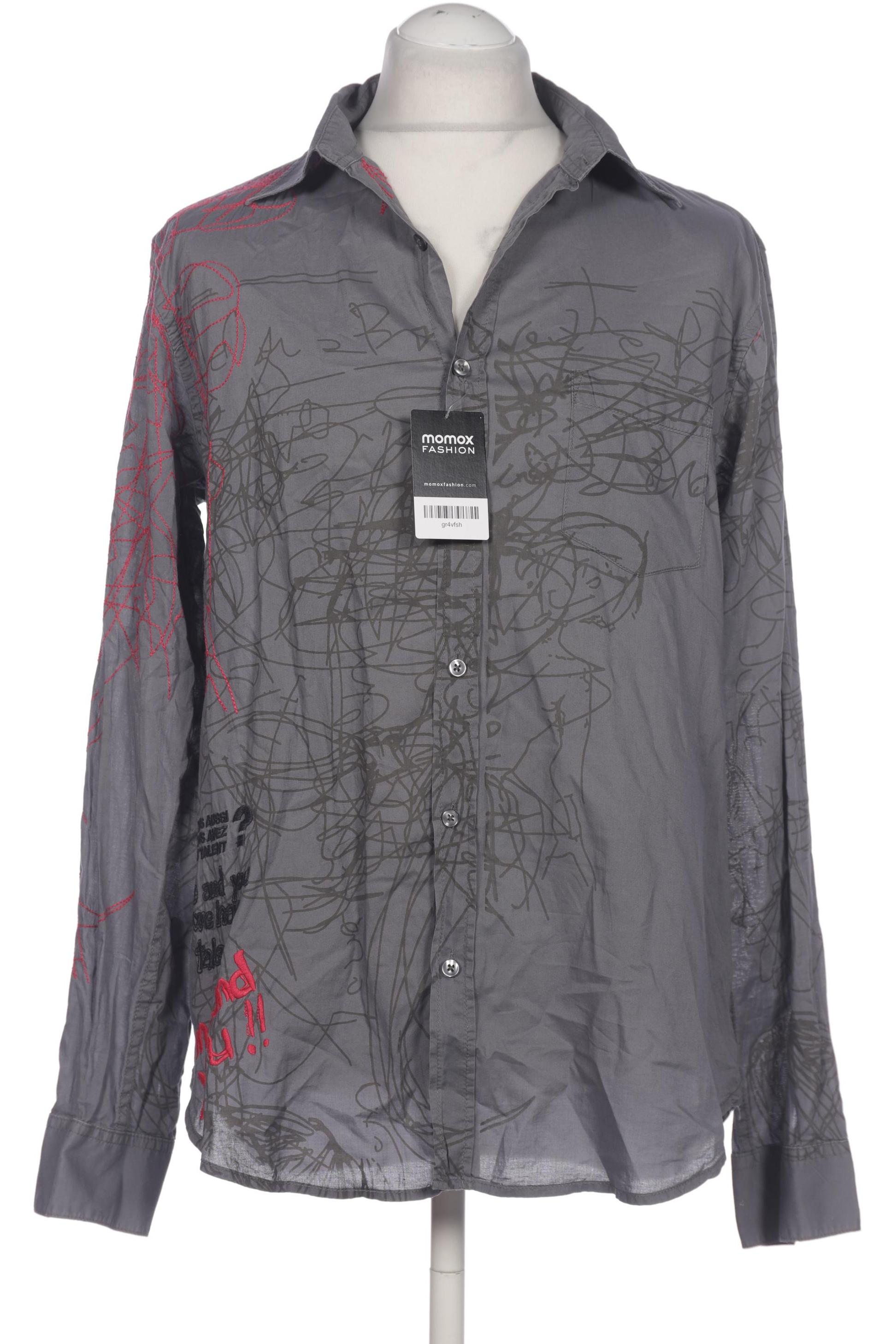

Desigual Herren Hemd, grau, Gr. 54