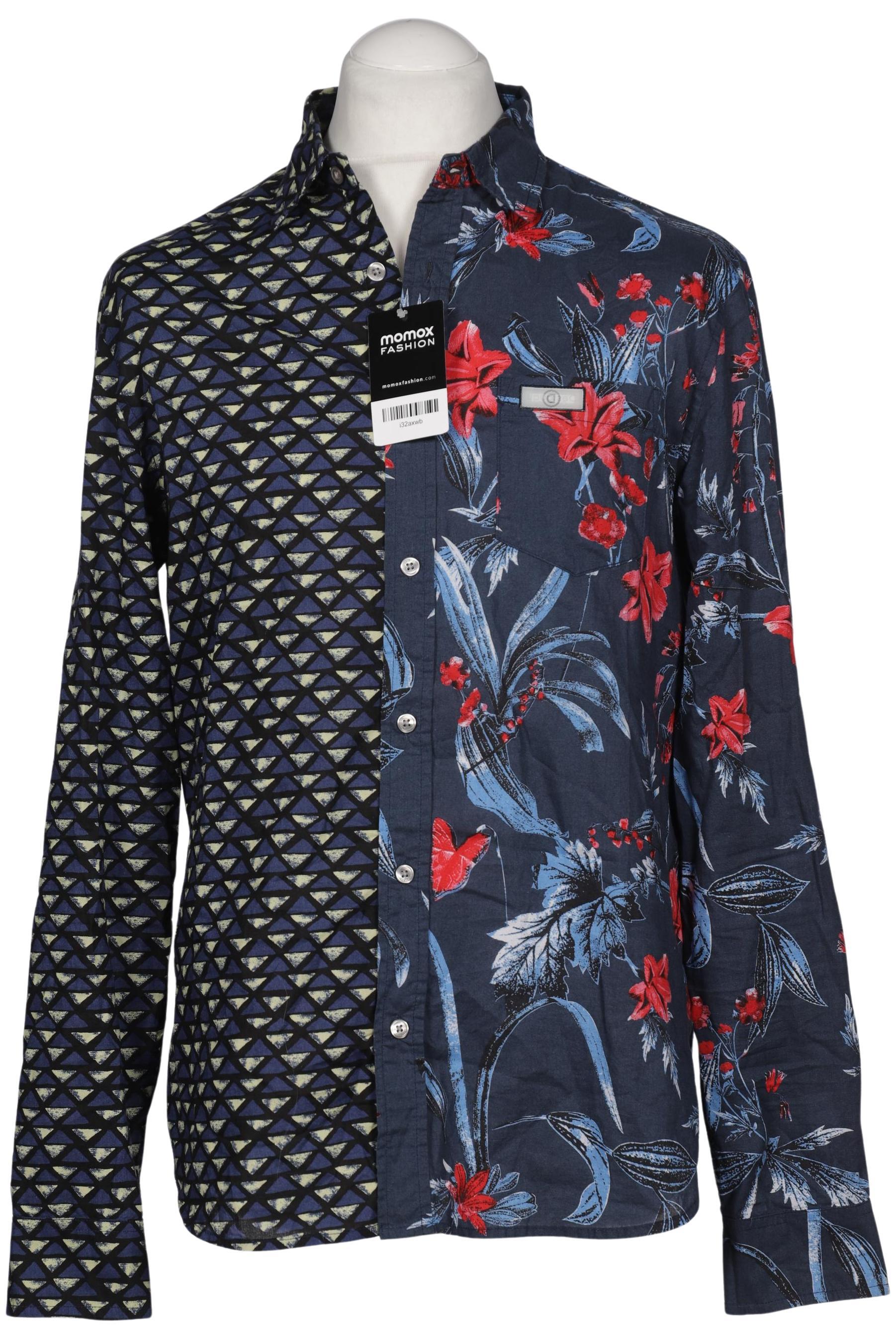 

Desigual Herren Hemd, marineblau, Gr. 52