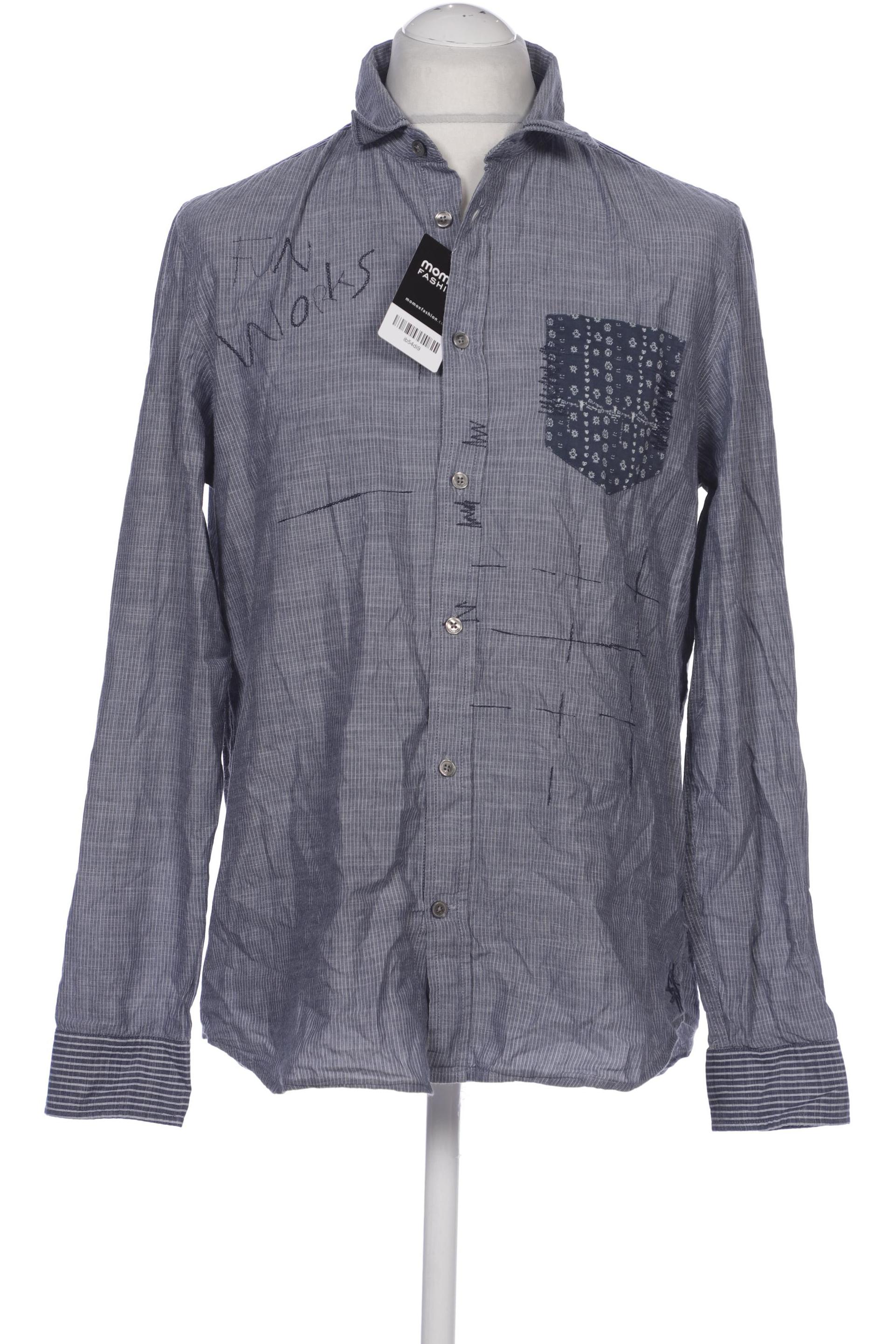 

Desigual Herren Hemd, marineblau, Gr. 52