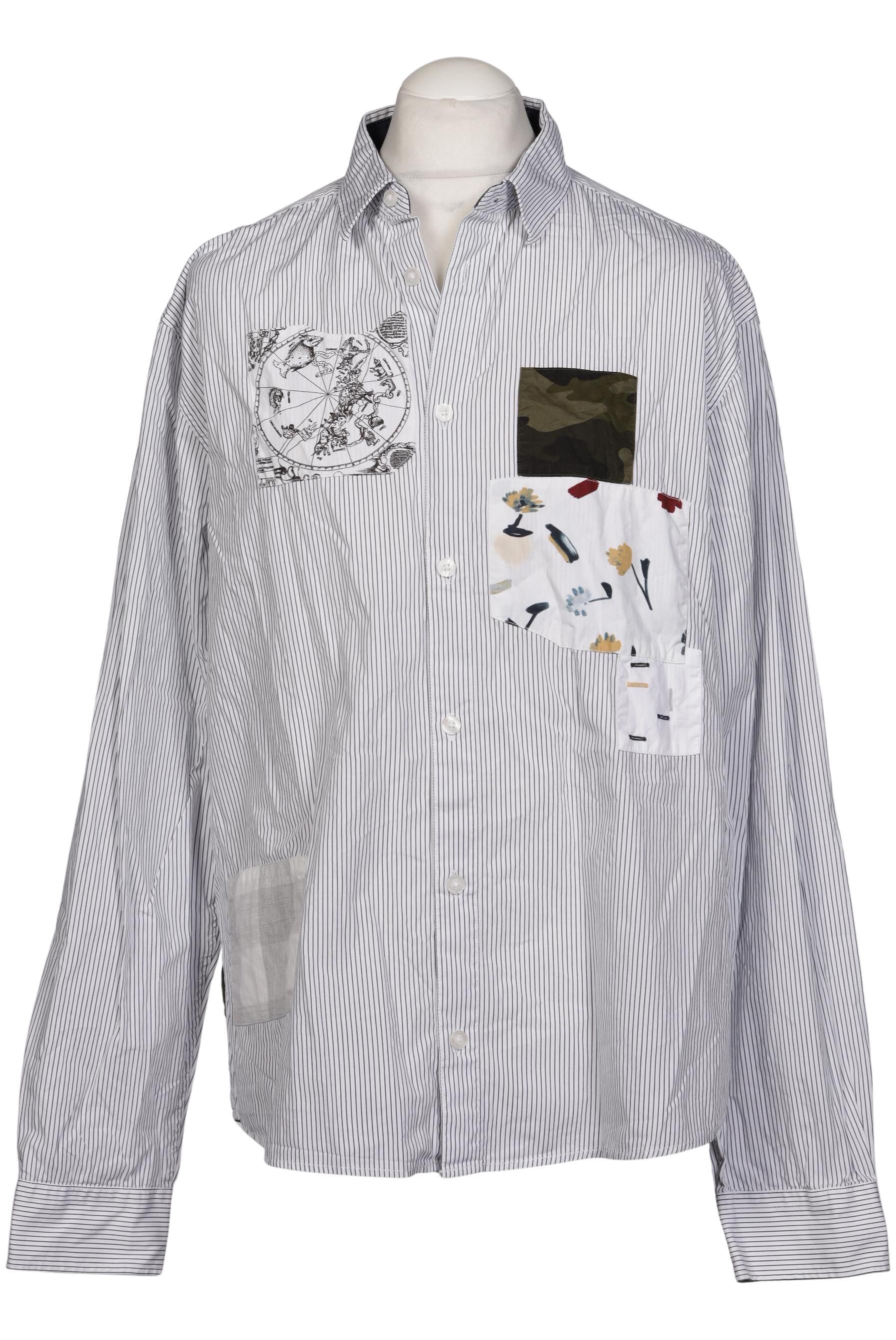 

Desigual Herren Hemd, weiß, Gr. 54