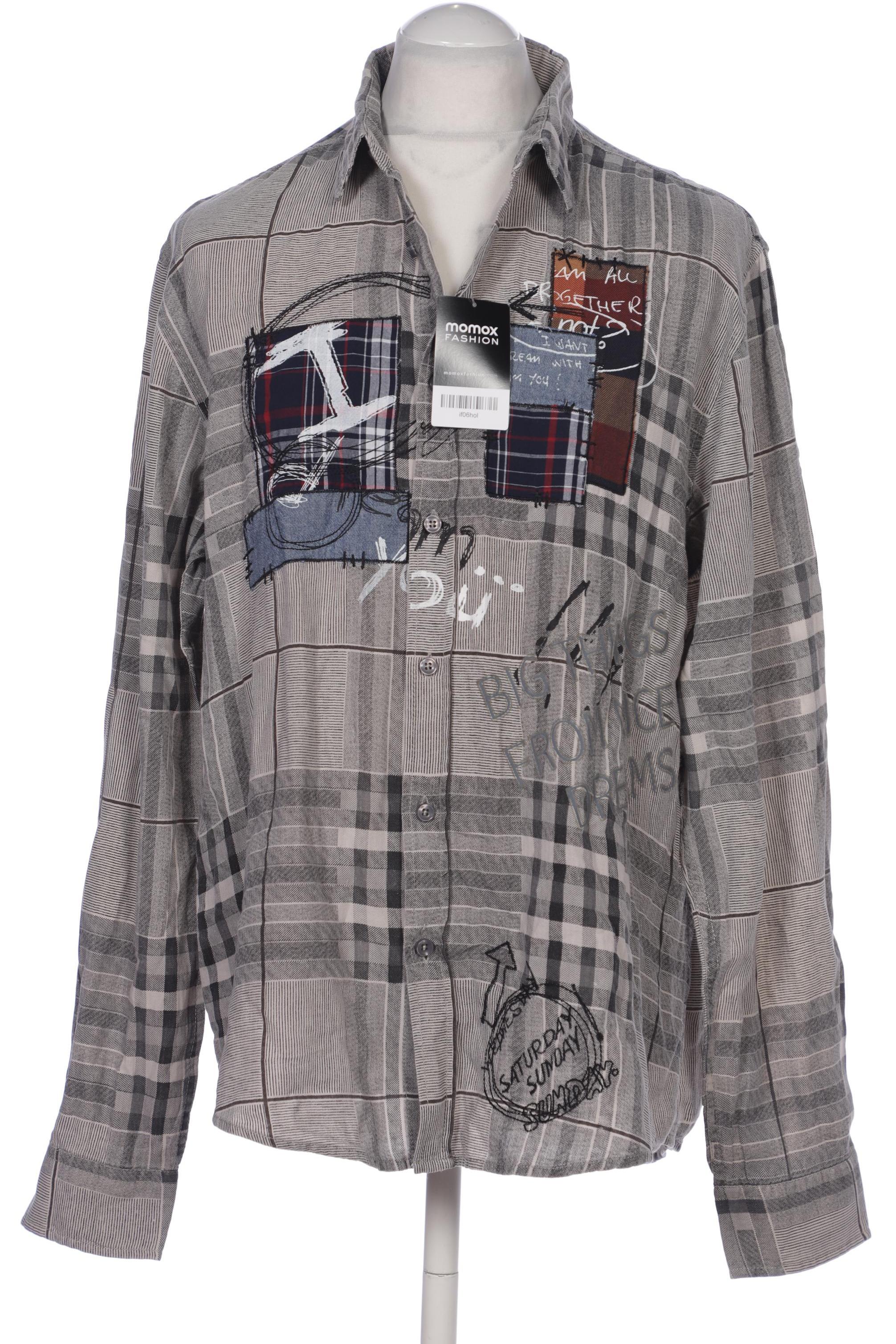 

Desigual Herren Hemd, beige, Gr. 54