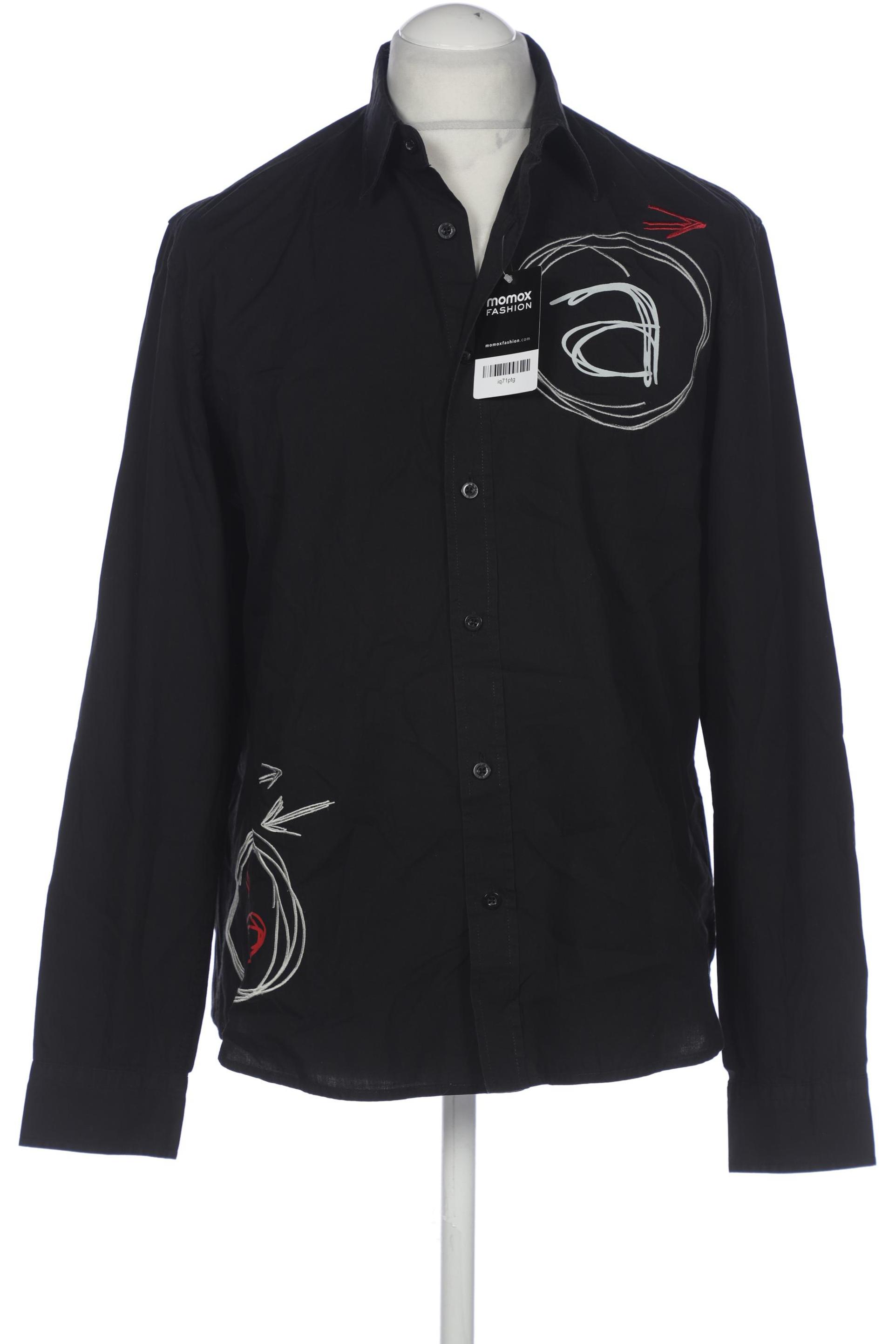 

Desigual Herren Hemd, schwarz, Gr. 54