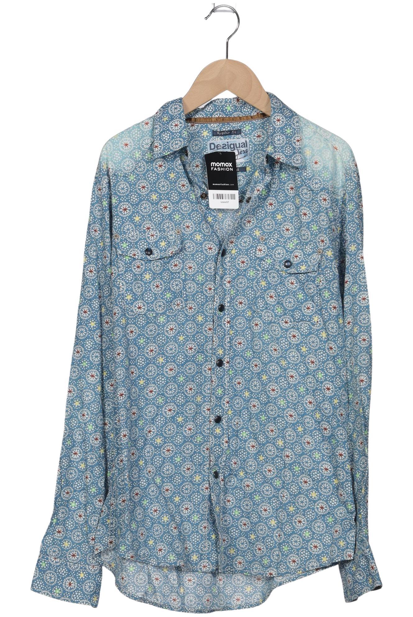 

Desigual Herren Hemd, blau, Gr. 46