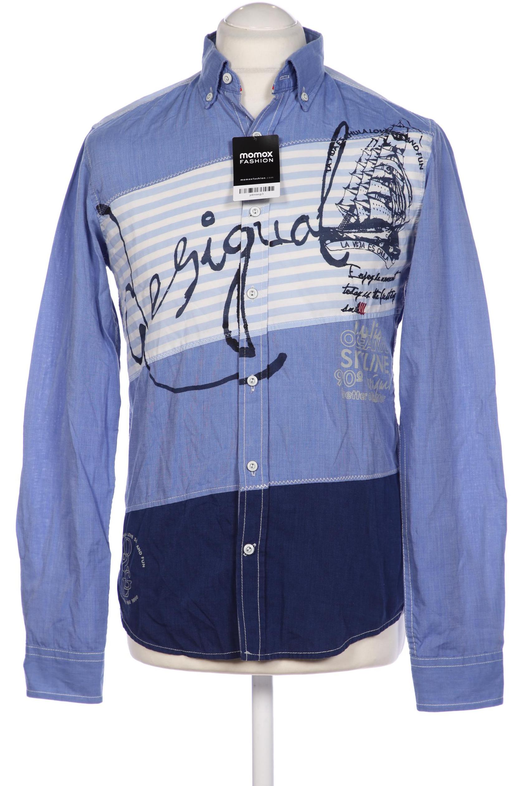 

Desigual Herren Hemd, blau, Gr. 46