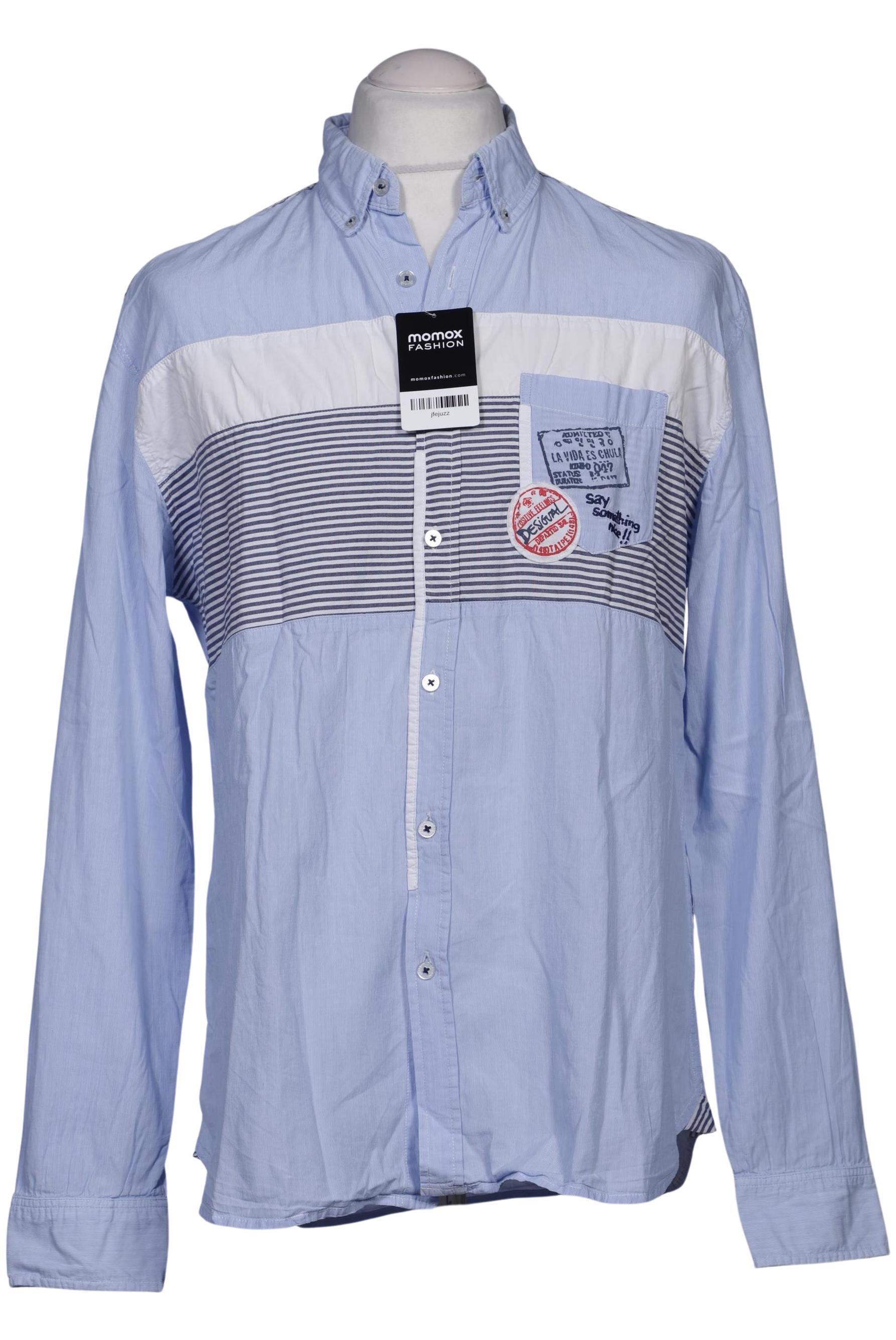 

Desigual Herren Hemd, hellblau, Gr. 54