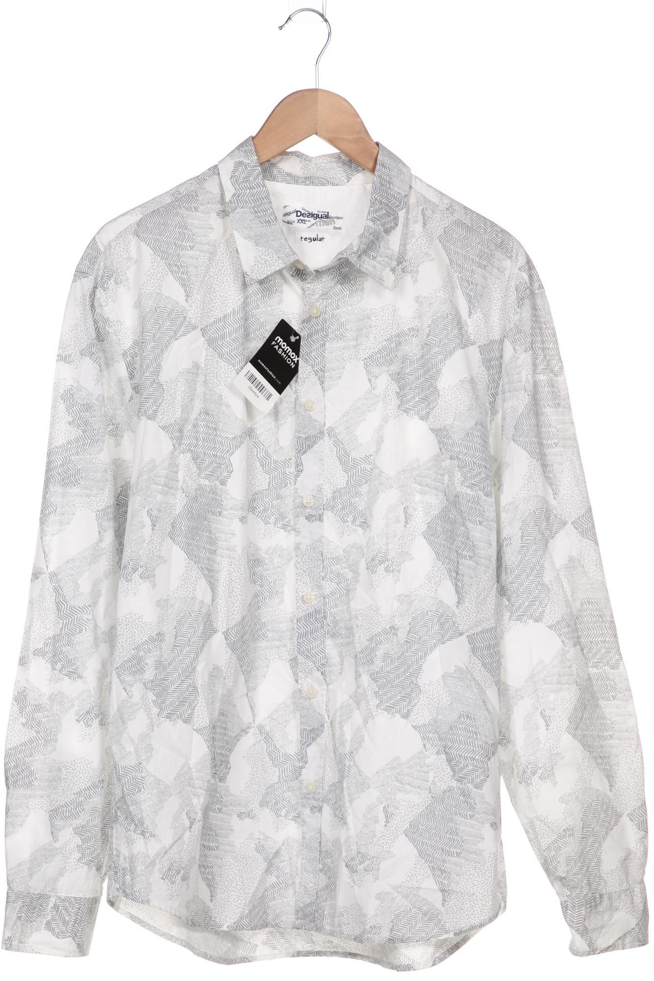 

Desigual Herren Hemd, grau, Gr. 56