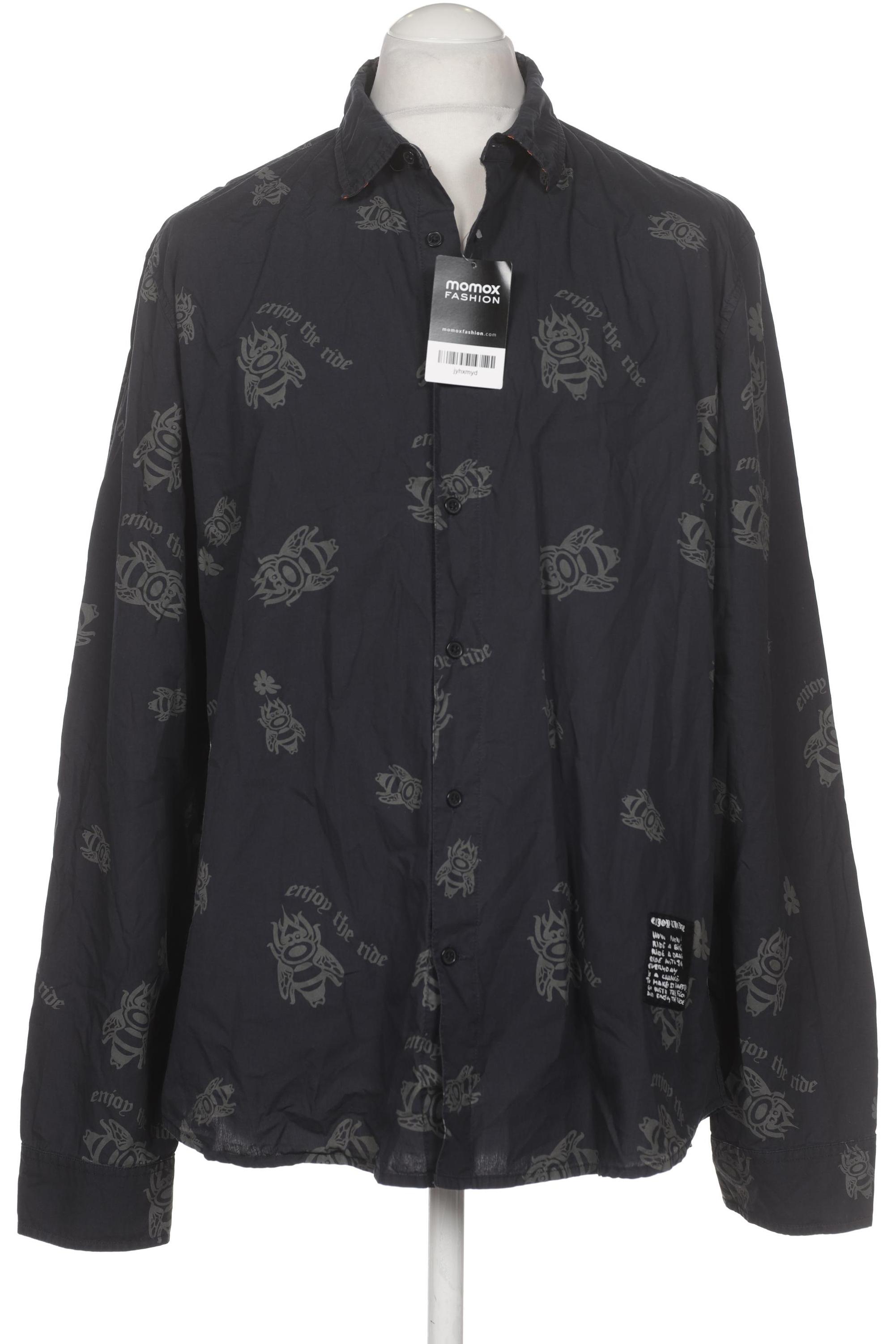 

Desigual Herren Hemd, marineblau, Gr. 54