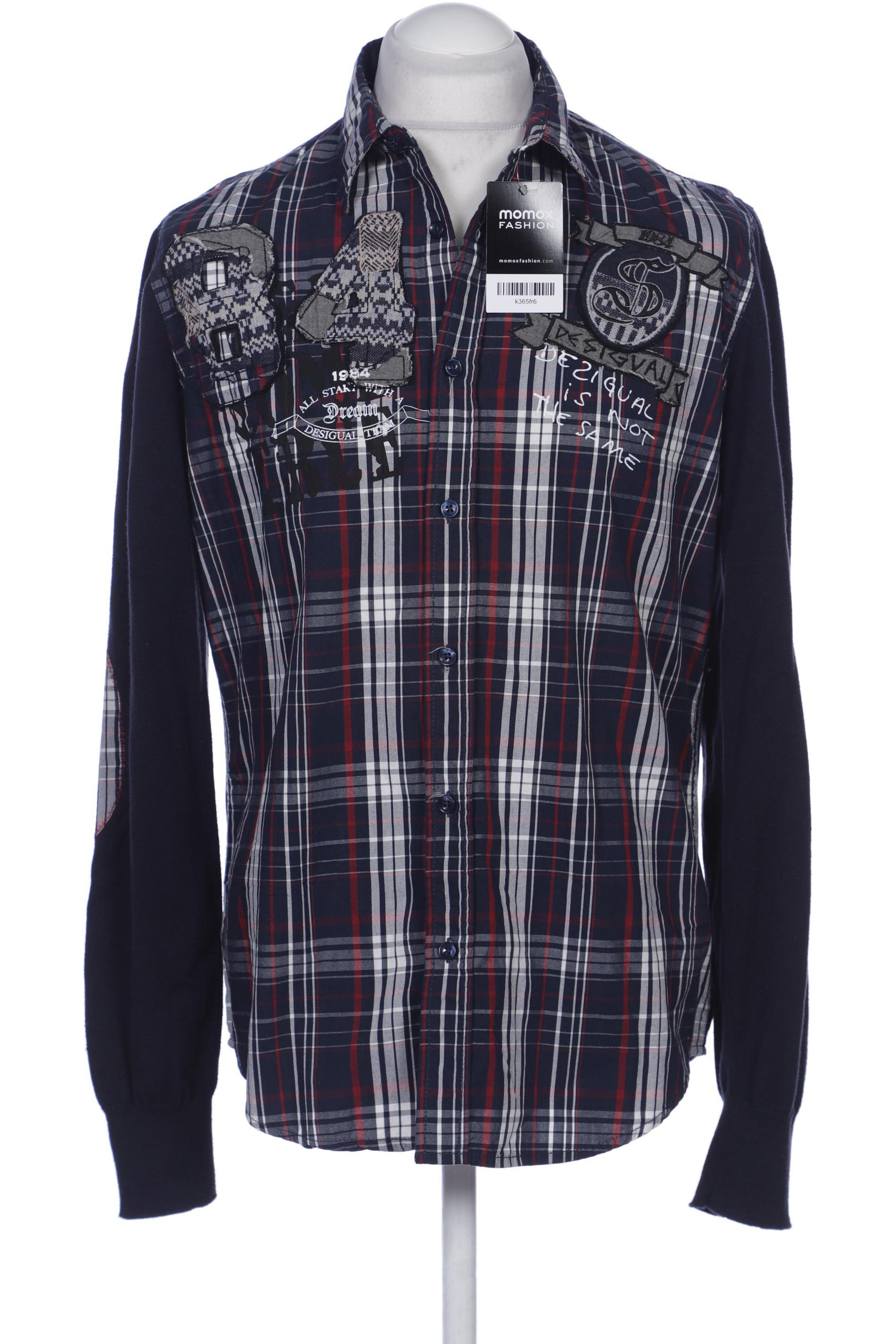 

Desigual Herren Hemd, marineblau, Gr. 48