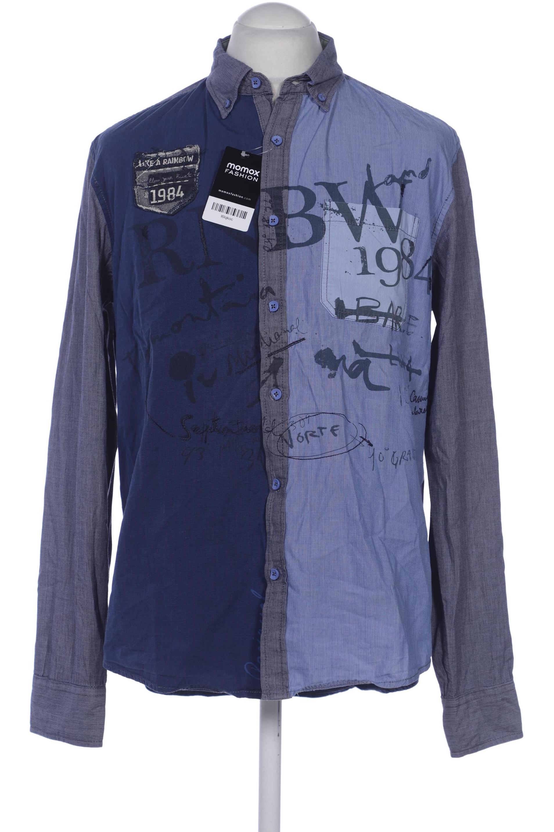 

Desigual Herren Hemd, blau, Gr. 48