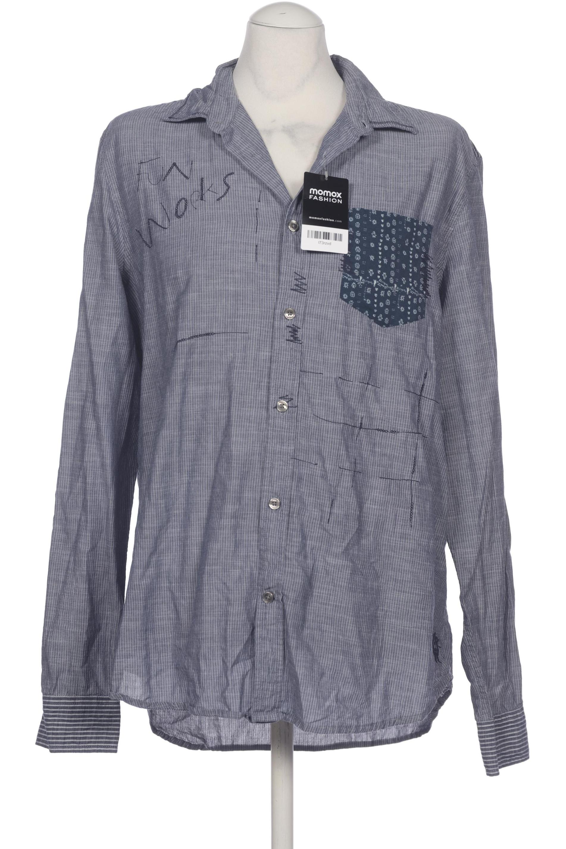 

Desigual Herren Hemd, marineblau, Gr. 52