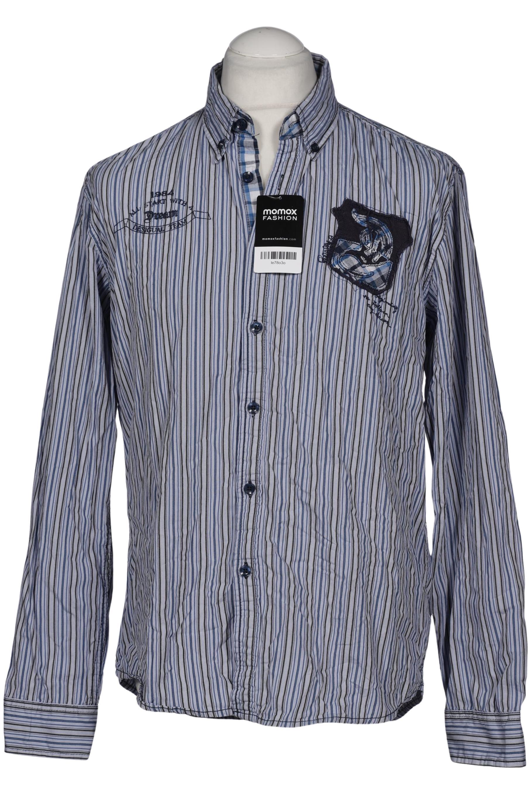 

Desigual Herren Hemd, blau, Gr. 52