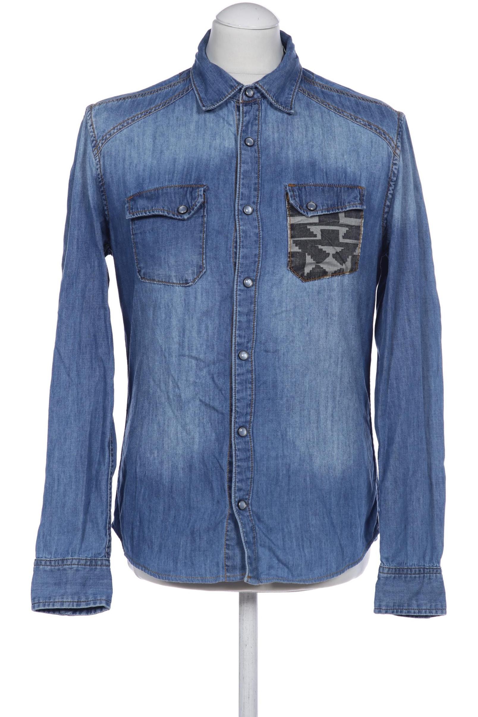 

Desigual Herren Hemd, blau, Gr. 46