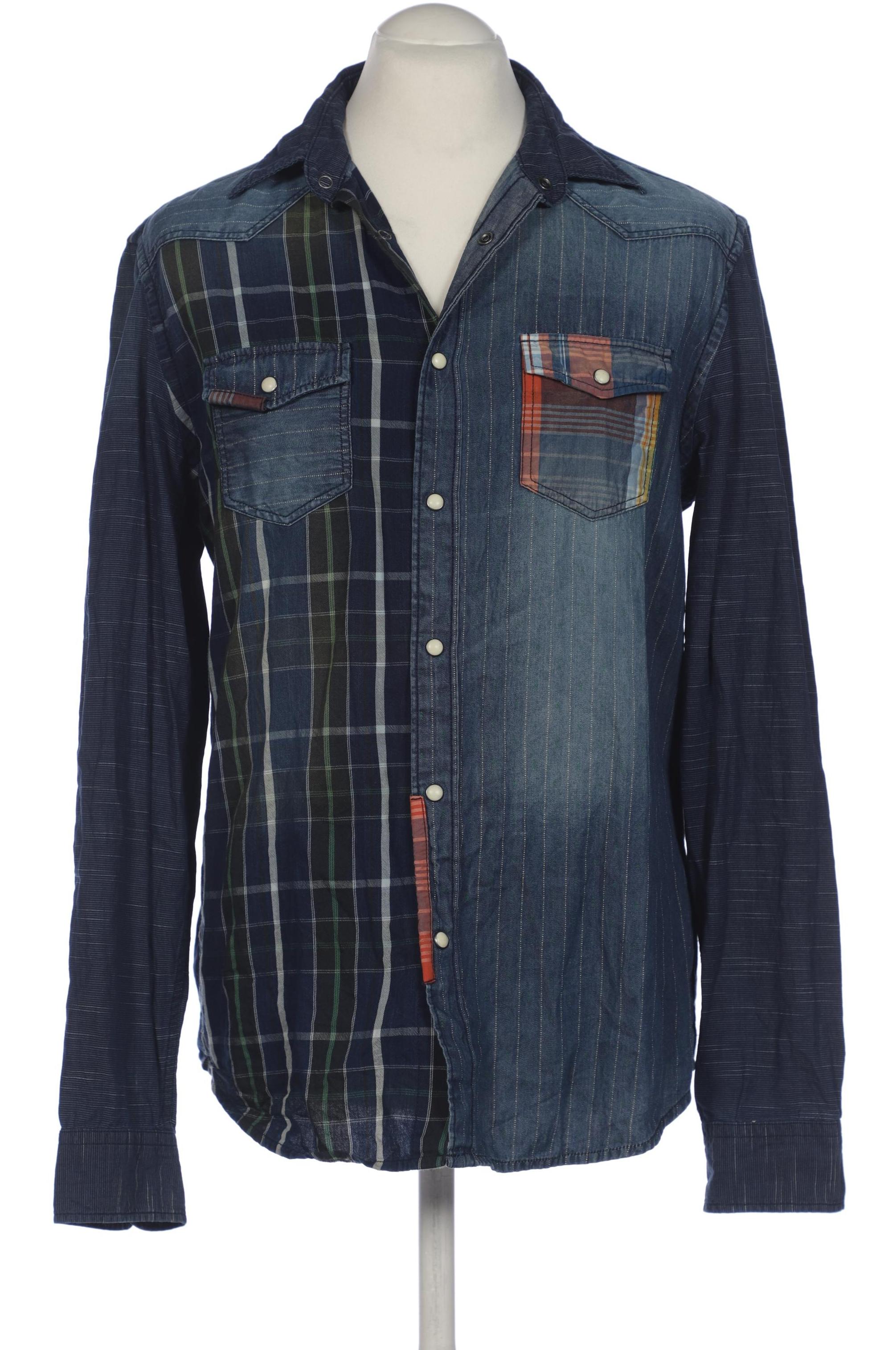 

Desigual Herren Hemd, marineblau, Gr. 52