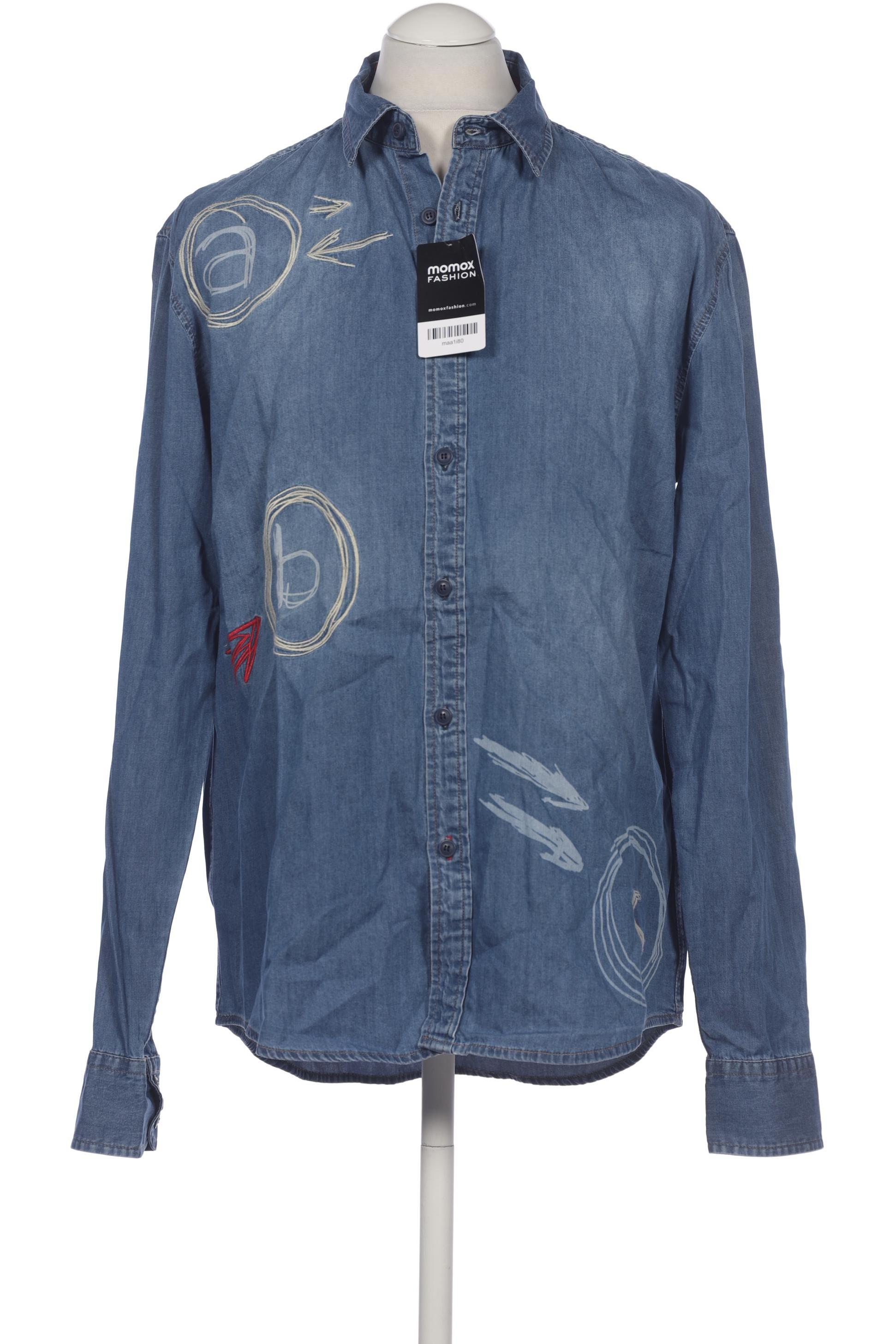 

Desigual Herren Hemd, marineblau, Gr. 54