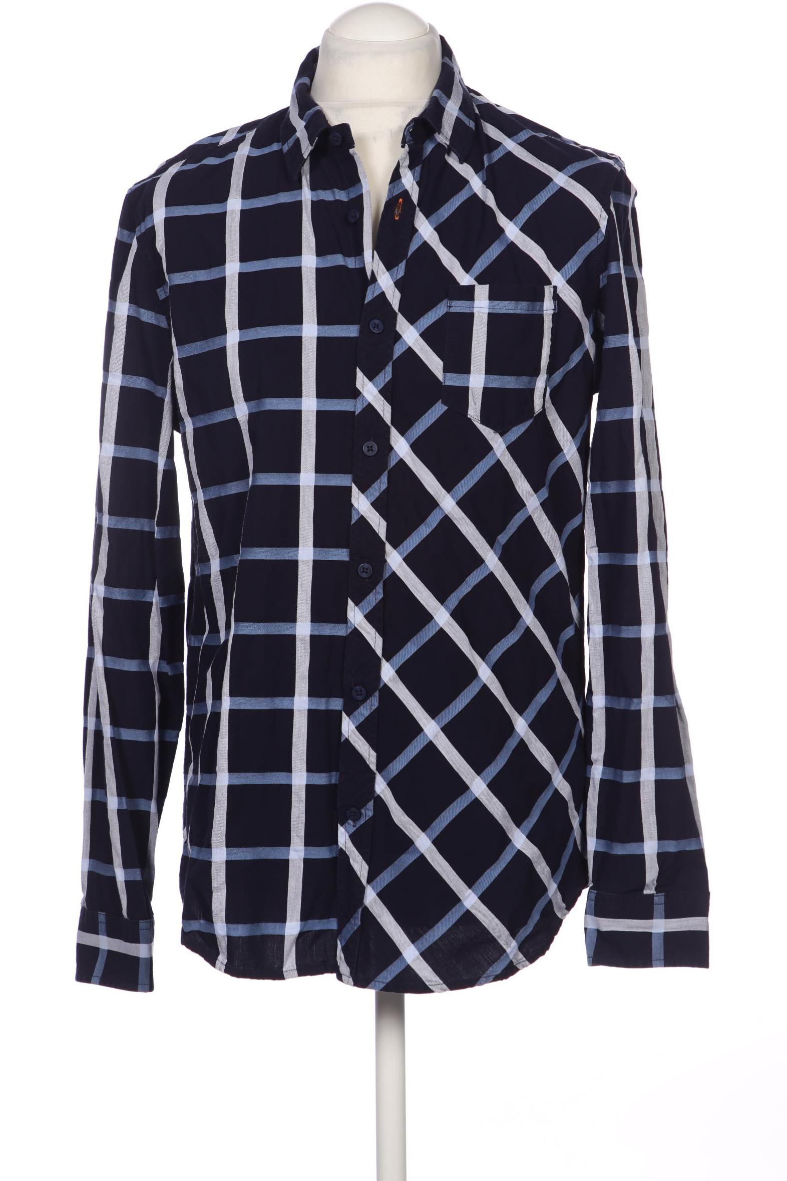 

Desigual Herren Hemd, marineblau, Gr. 52