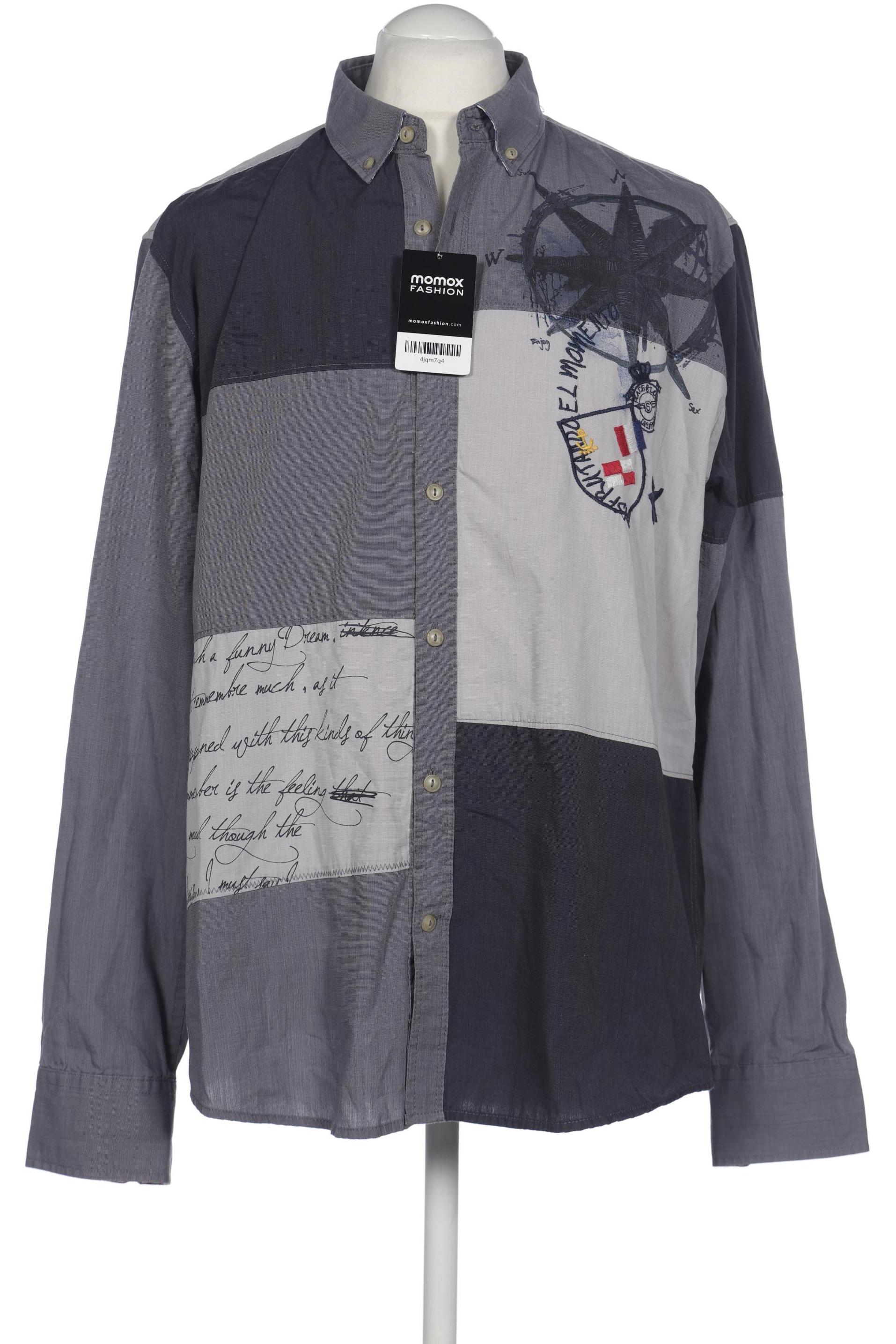 

Desigual Herren Hemd, marineblau, Gr. 54