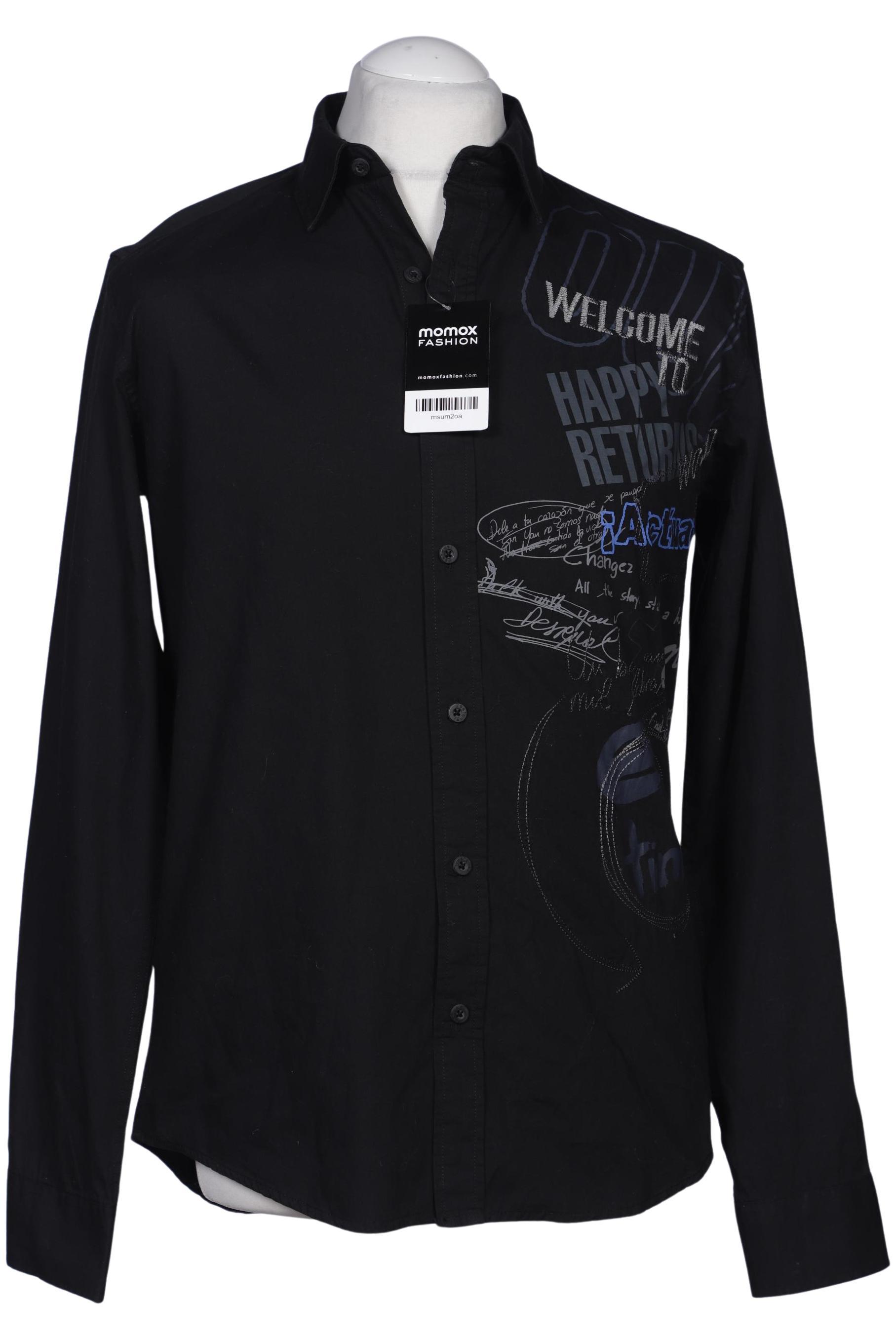 

Desigual Herren Hemd, schwarz, Gr. 48