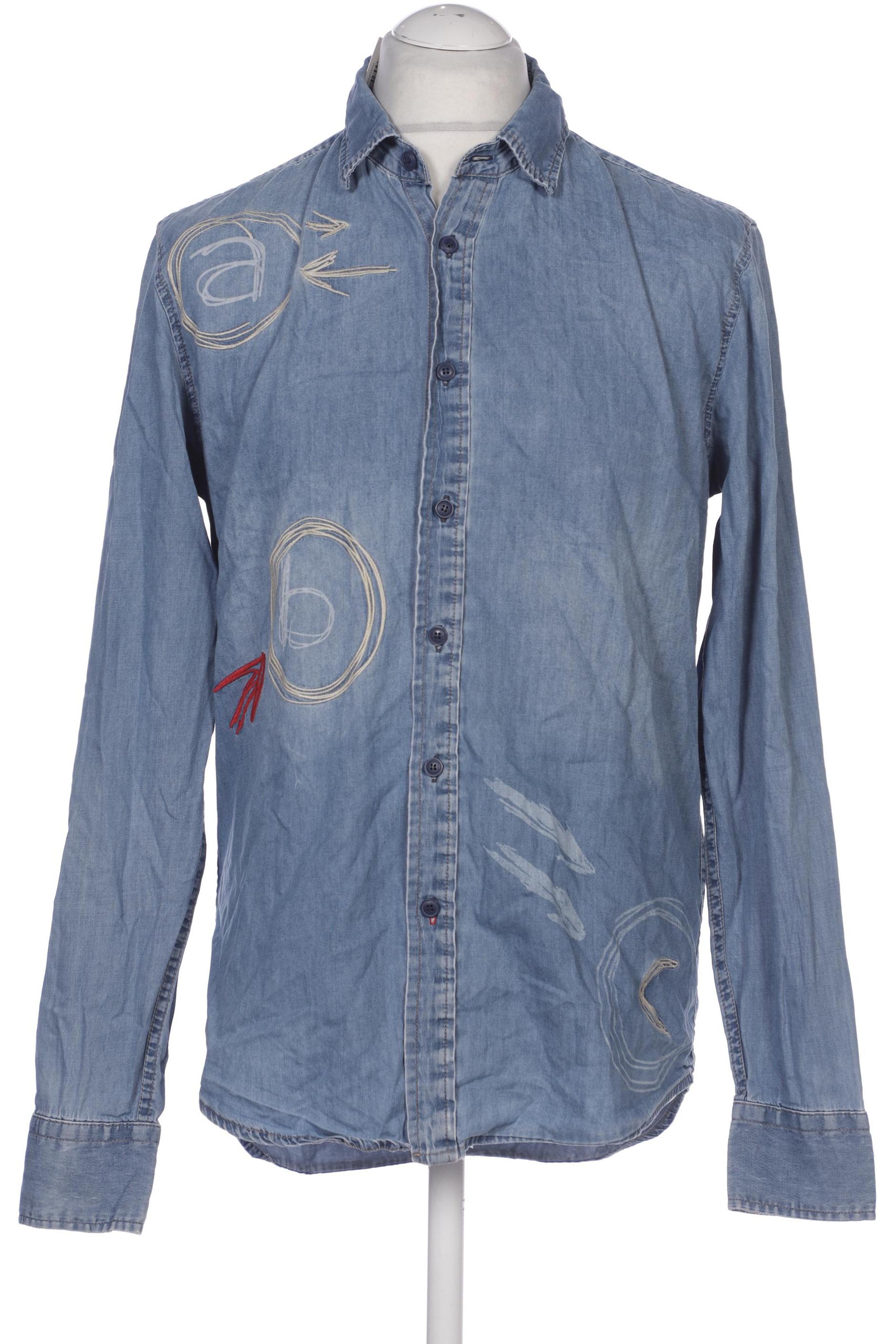 

Desigual Herren Hemd, blau, Gr. 52