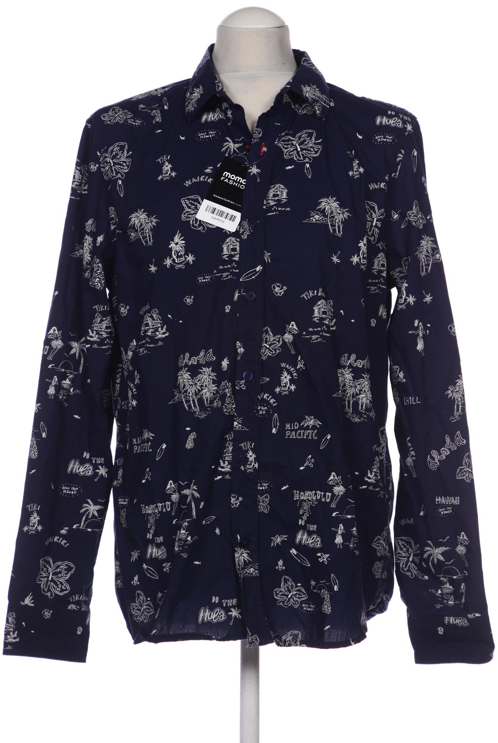 

Desigual Herren Hemd, marineblau