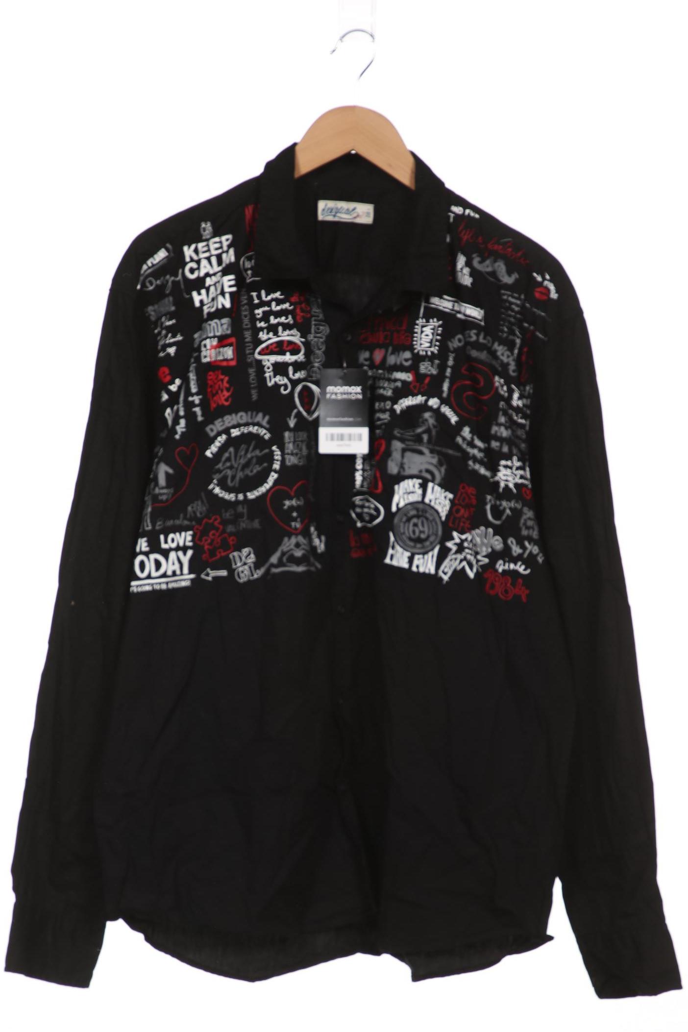 

Desigual Herren Hemd, schwarz