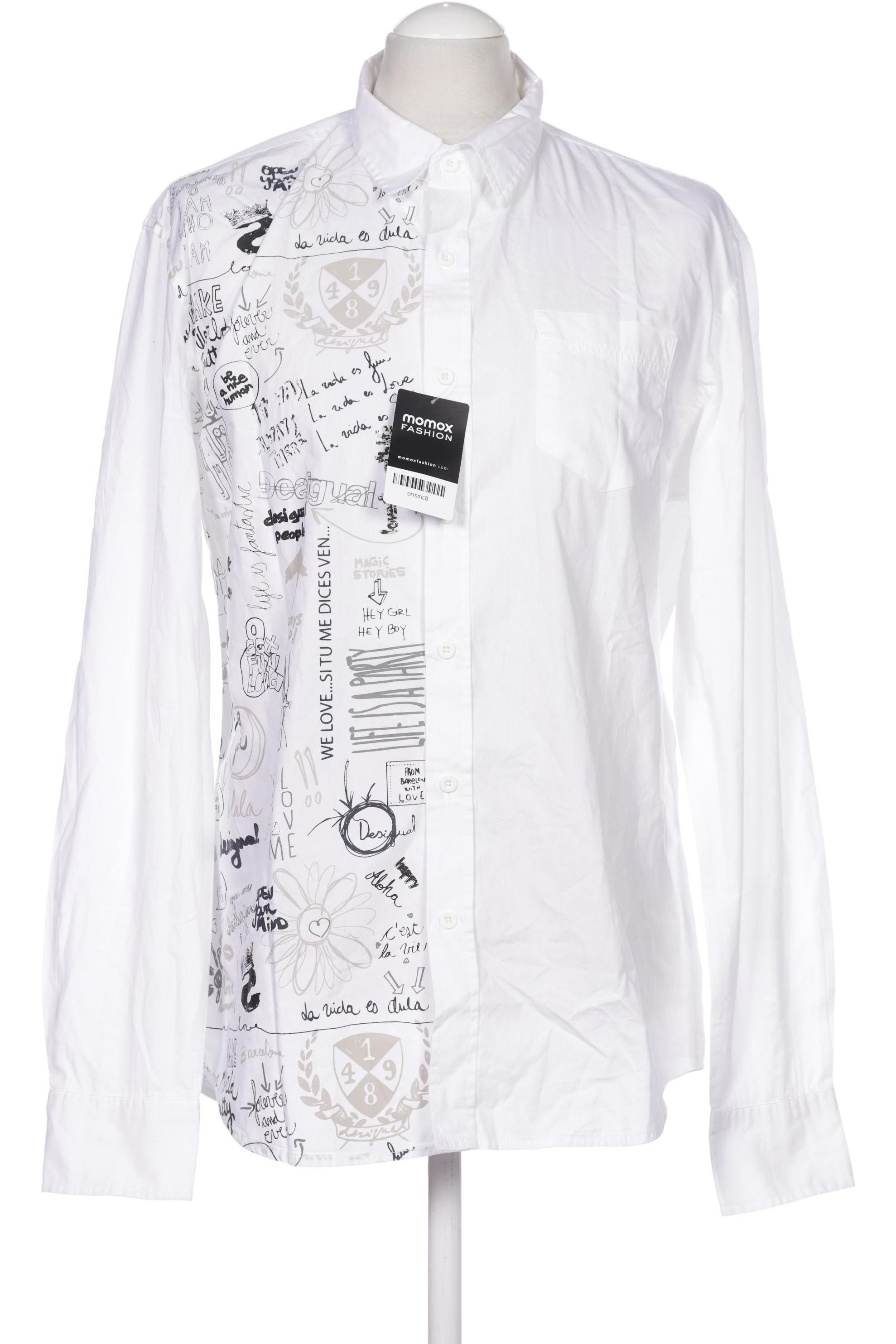 

Desigual Herren Hemd, weiß, Gr. 54