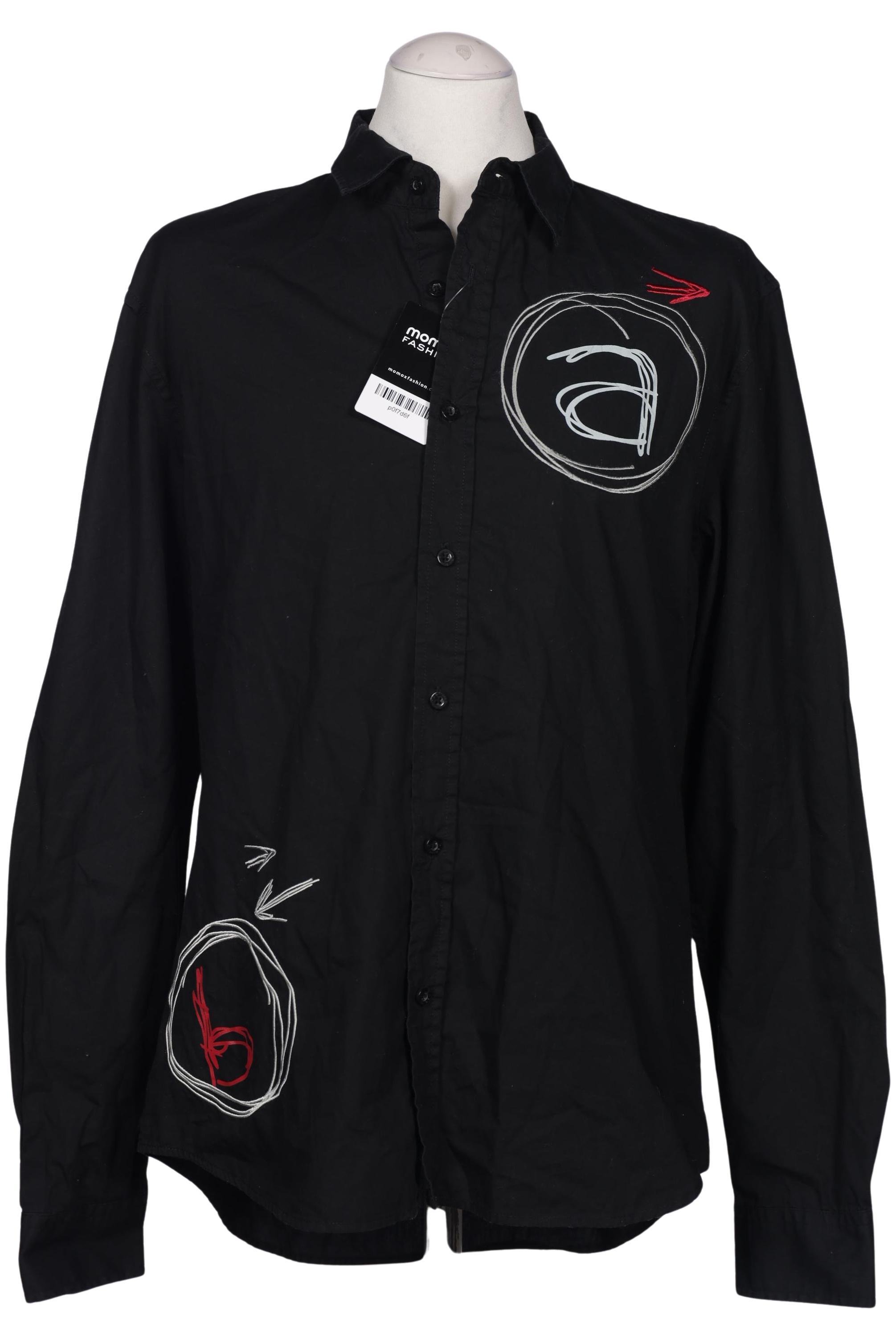 

Desigual Herren Hemd, schwarz, Gr. 54