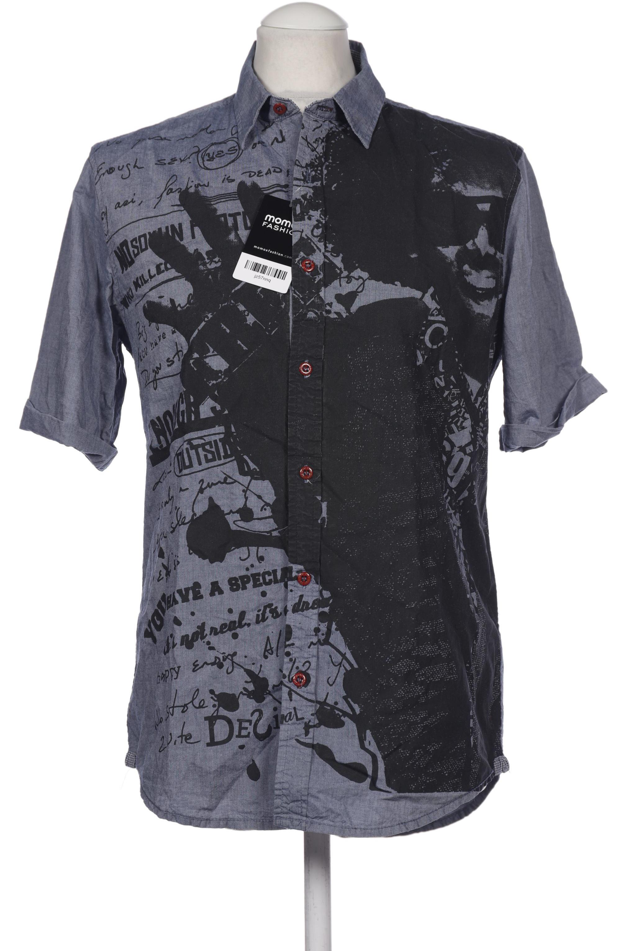 

Desigual Herren Hemd, marineblau, Gr. 48