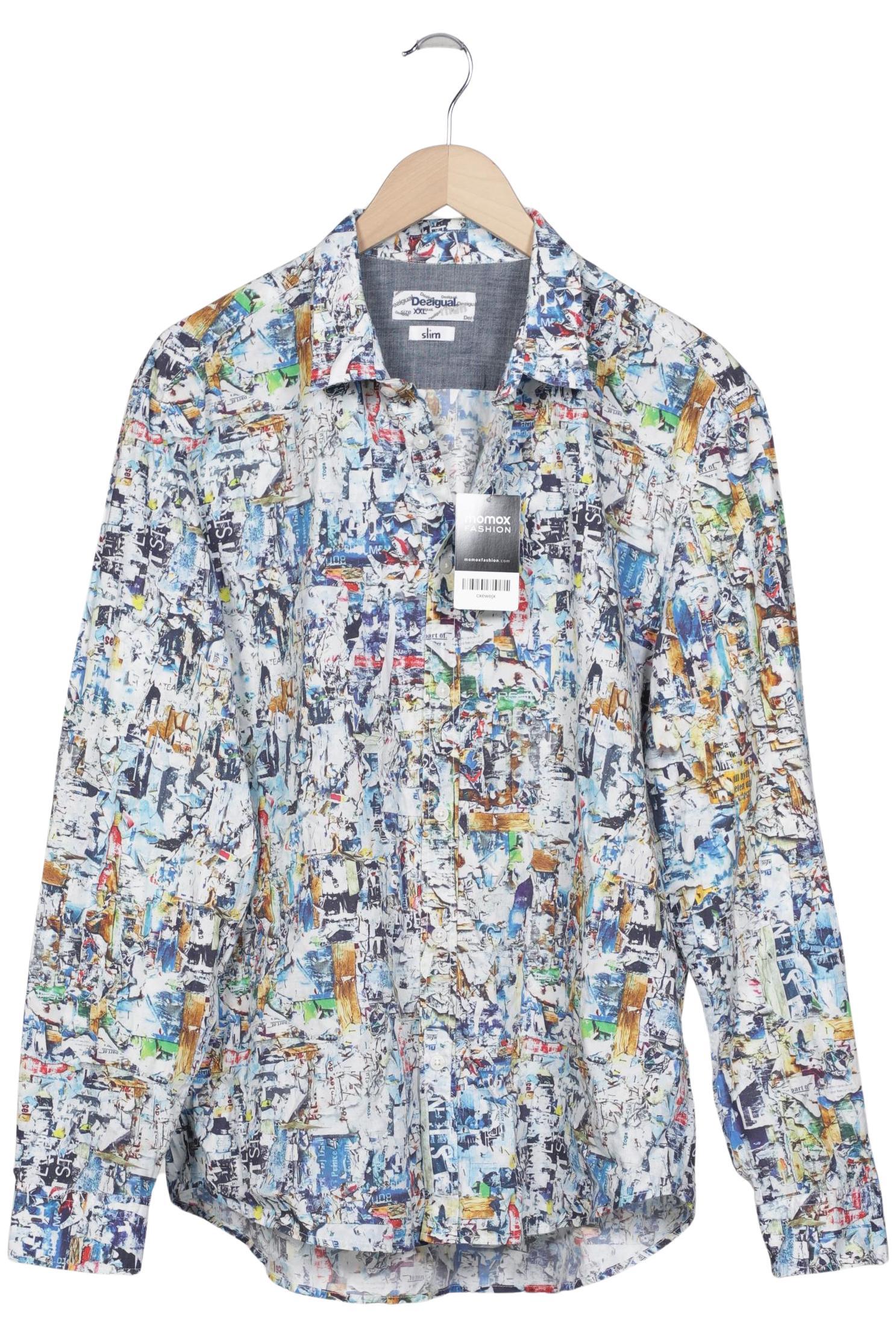 

Desigual Herren Hemd, mehrfarbig, Gr. 56