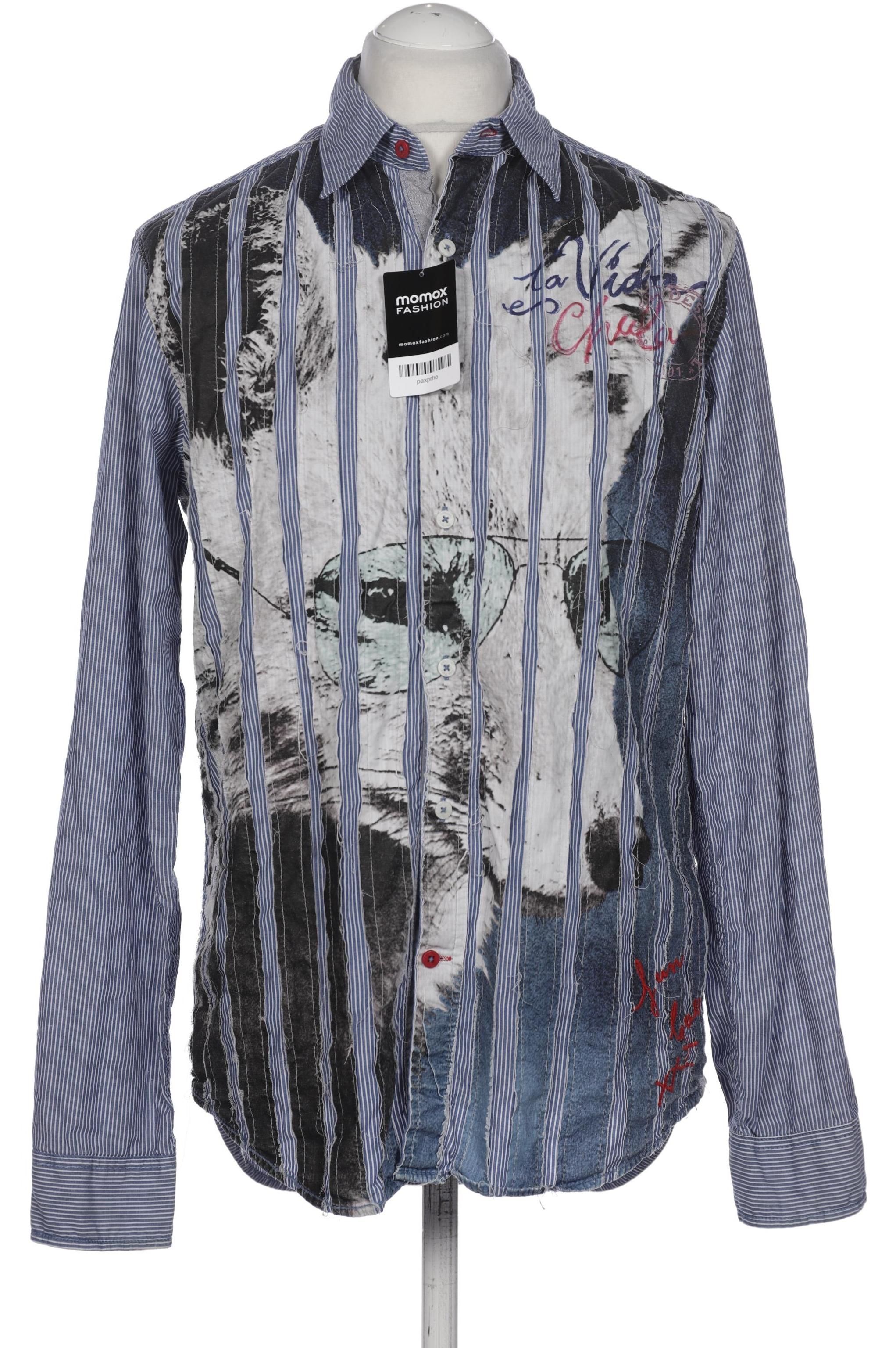 

Desigual Herren Hemd, blau, Gr. 48