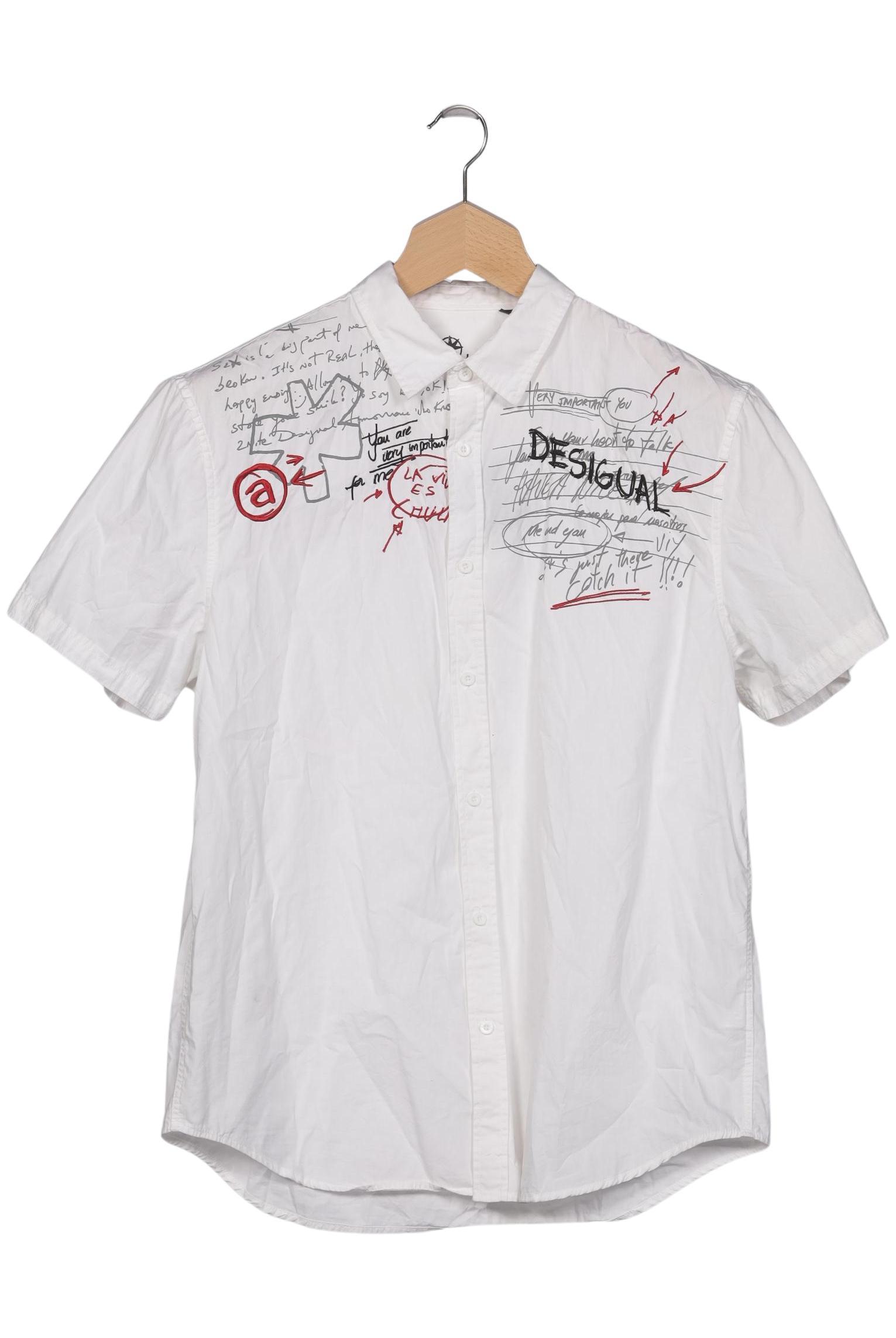 

Desigual Herren Hemd, weiß, Gr. 56