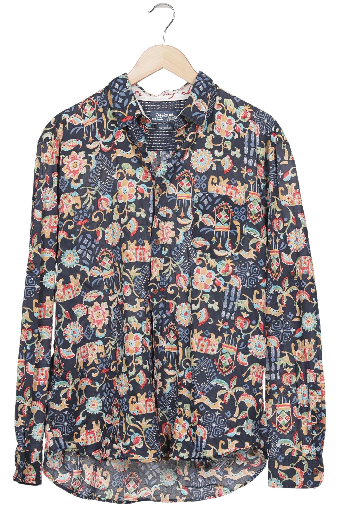 

Desigual Herren Hemd, mehrfarbig, Gr. 56