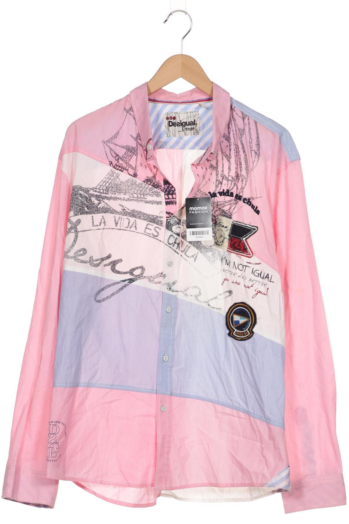 

Desigual Herren Hemd, pink