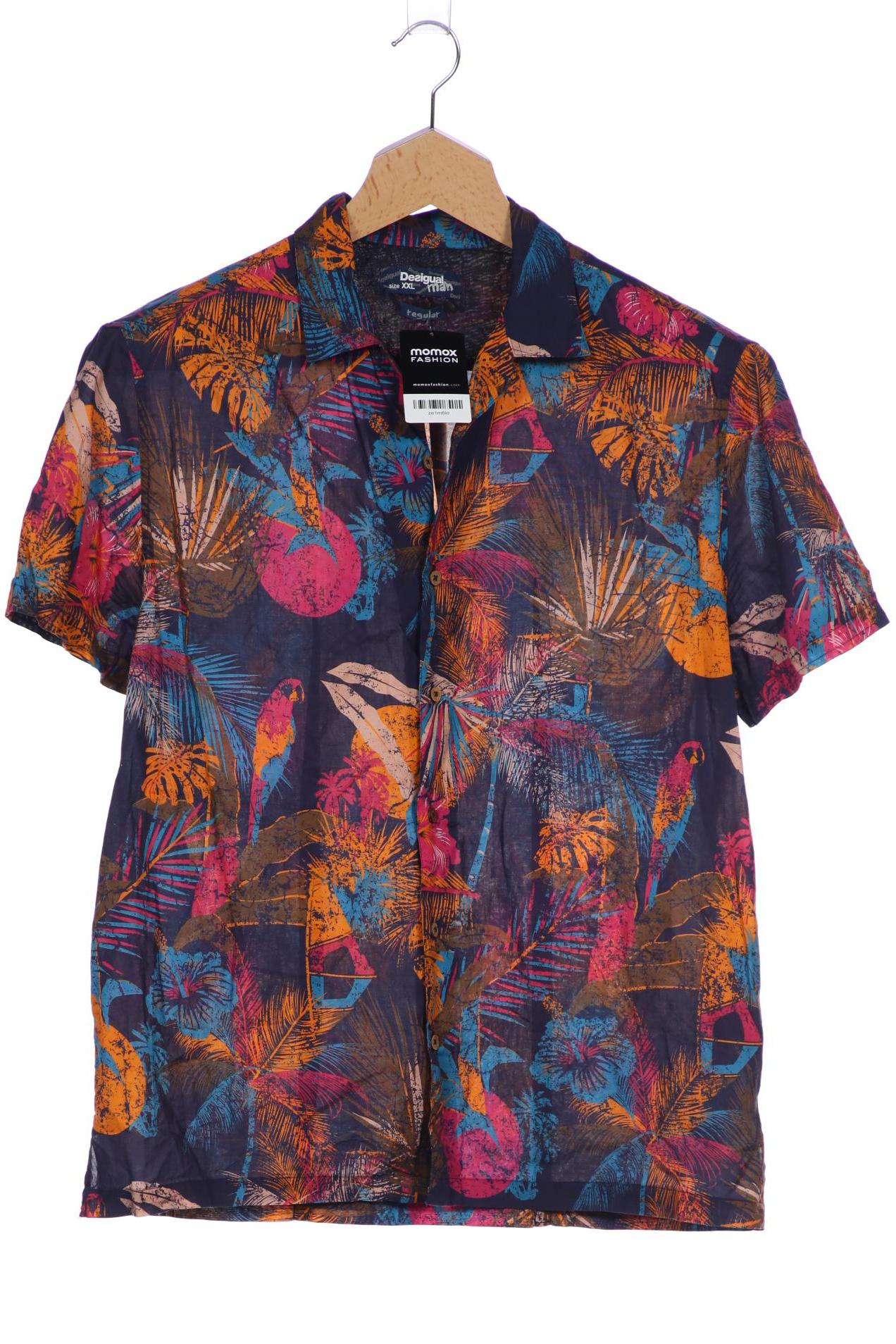 

Desigual Herren Hemd, marineblau, Gr. 56