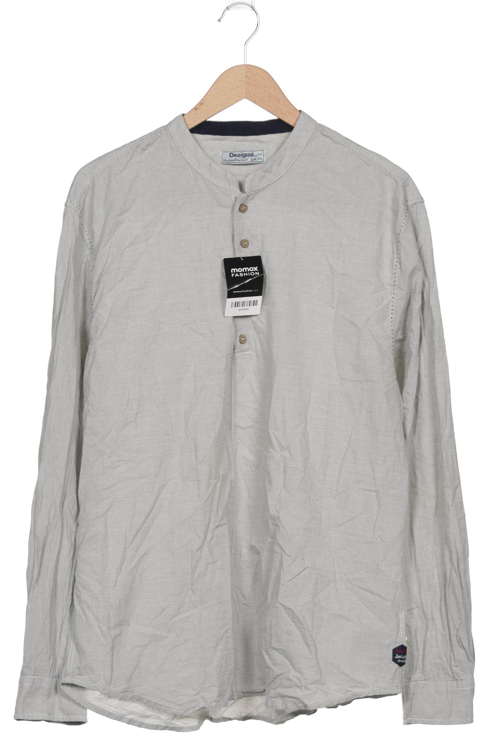 

Desigual Herren Hemd, grau, Gr. 56