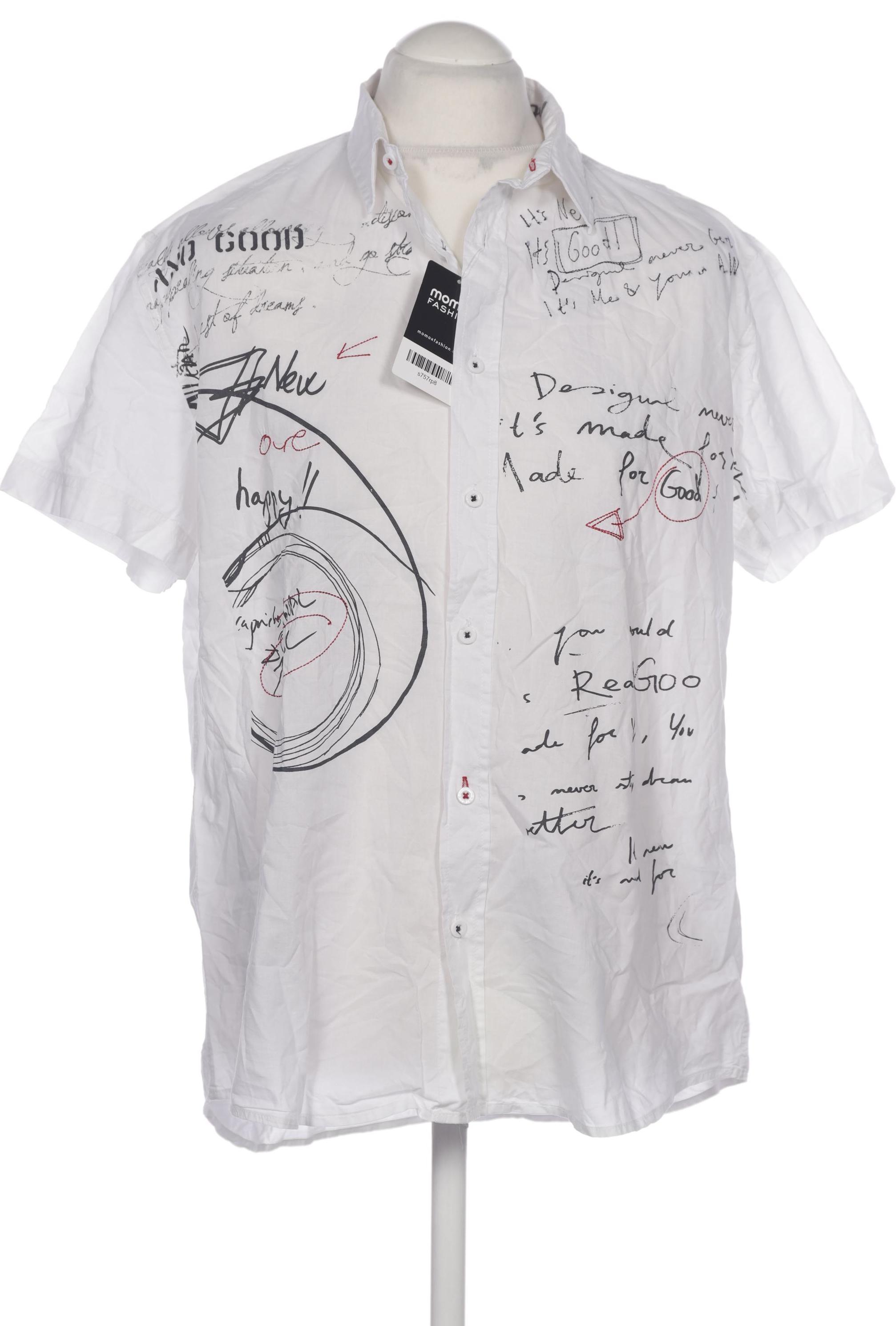 

Desigual Herren Hemd, weiß, Gr. 54