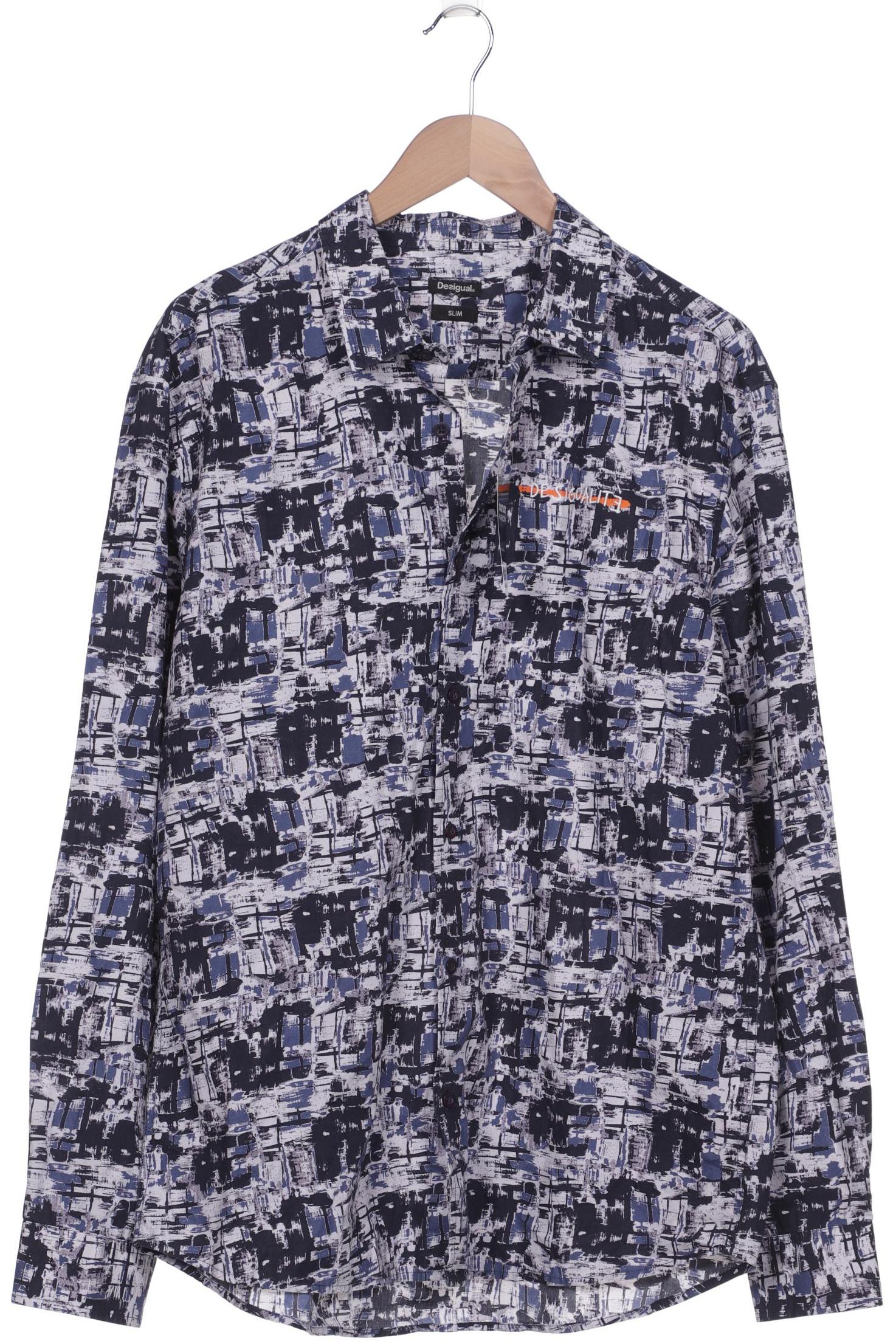 

Desigual Herren Hemd, marineblau