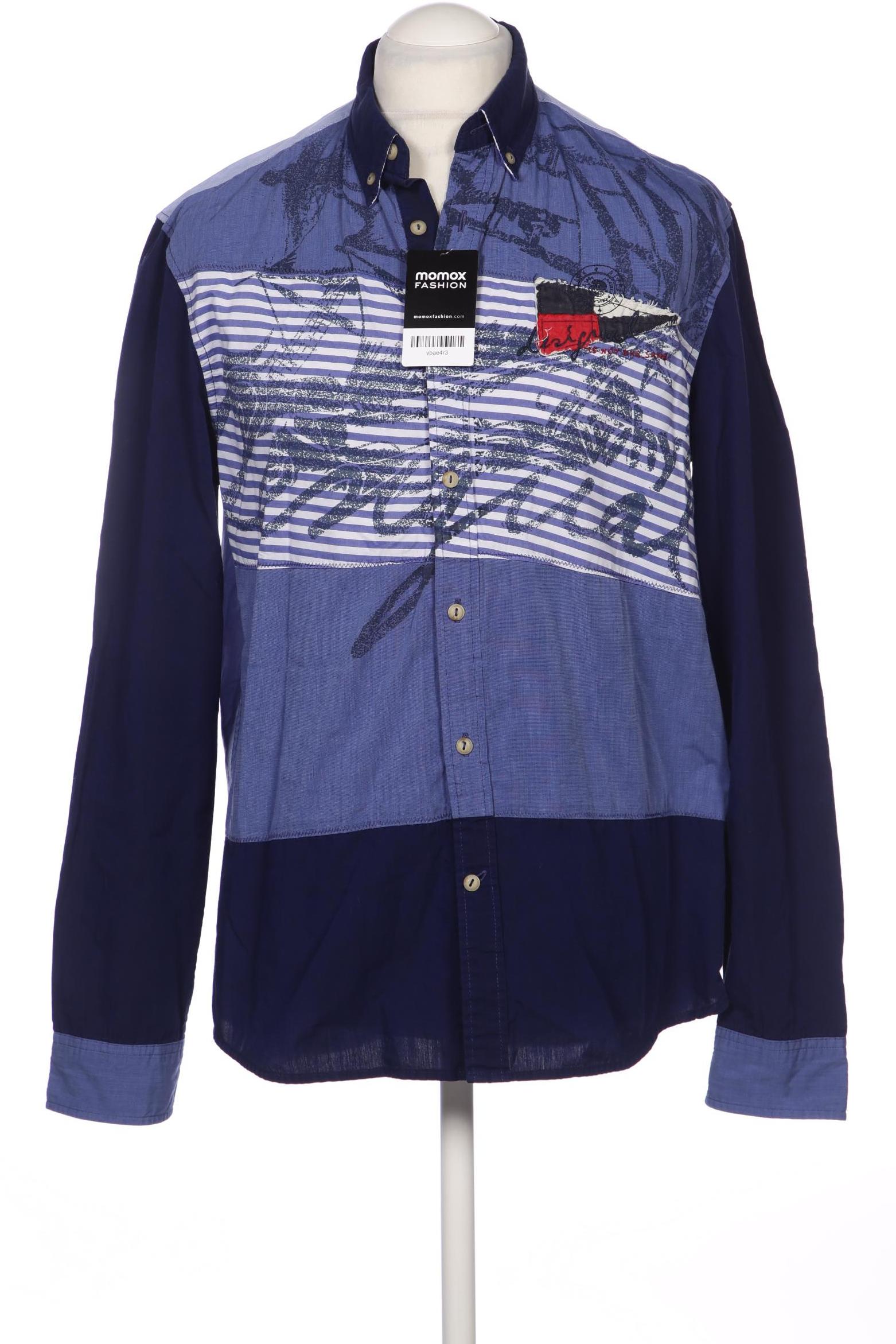 

Desigual Herren Hemd, marineblau, Gr. 54