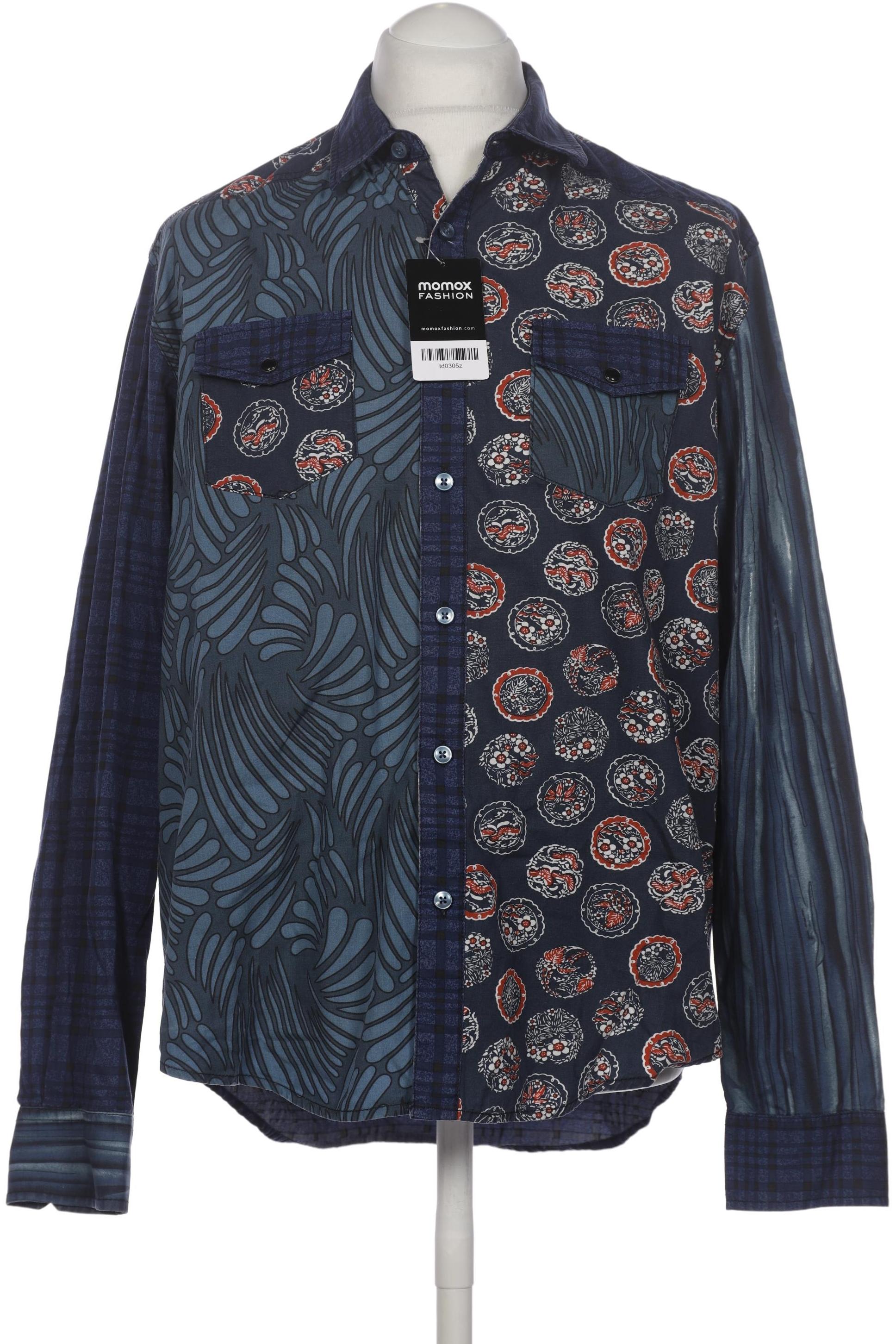 

Desigual Herren Hemd, mehrfarbig, Gr. 54