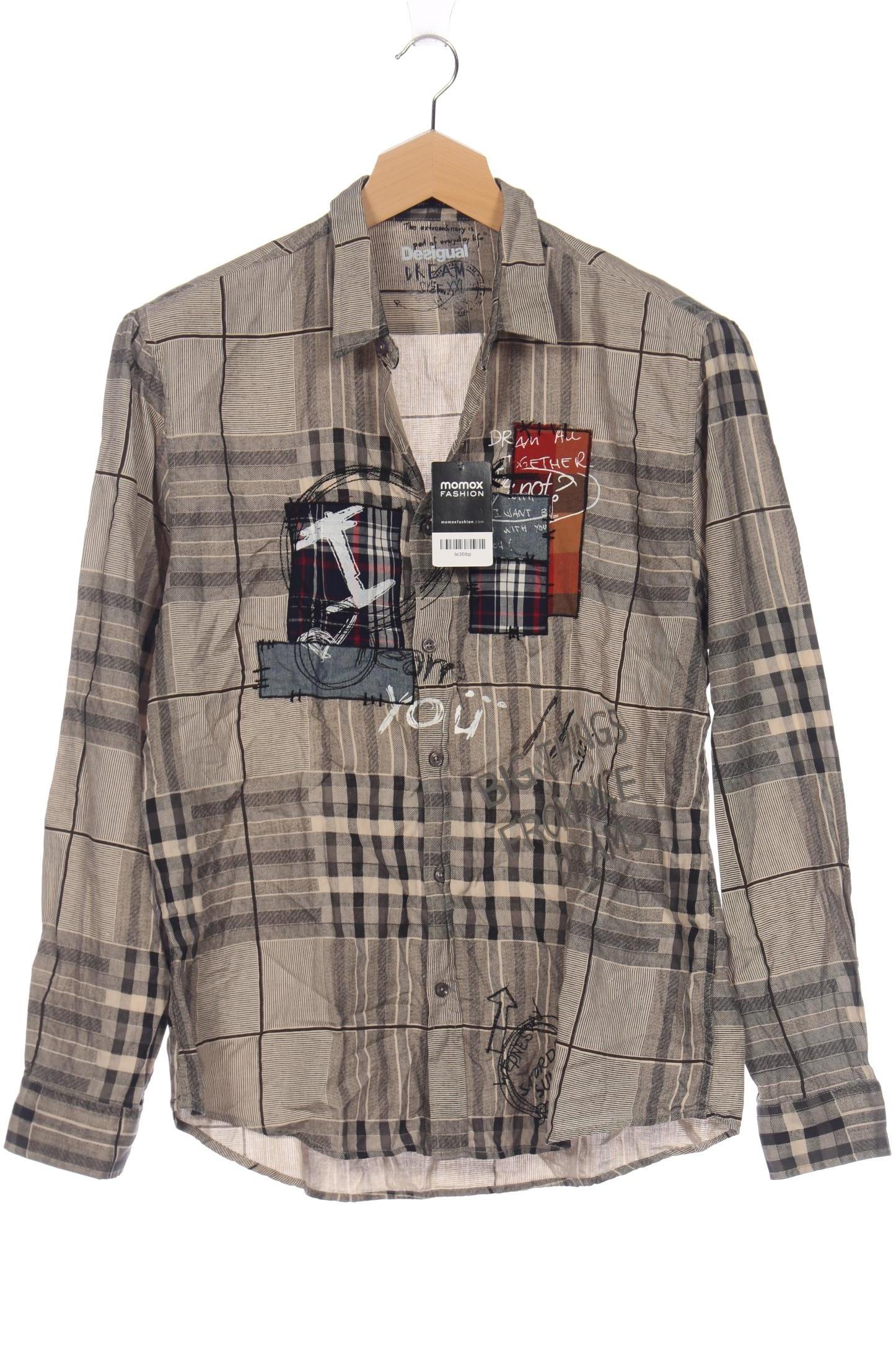 

Desigual Herren Hemd, grau, Gr. 56