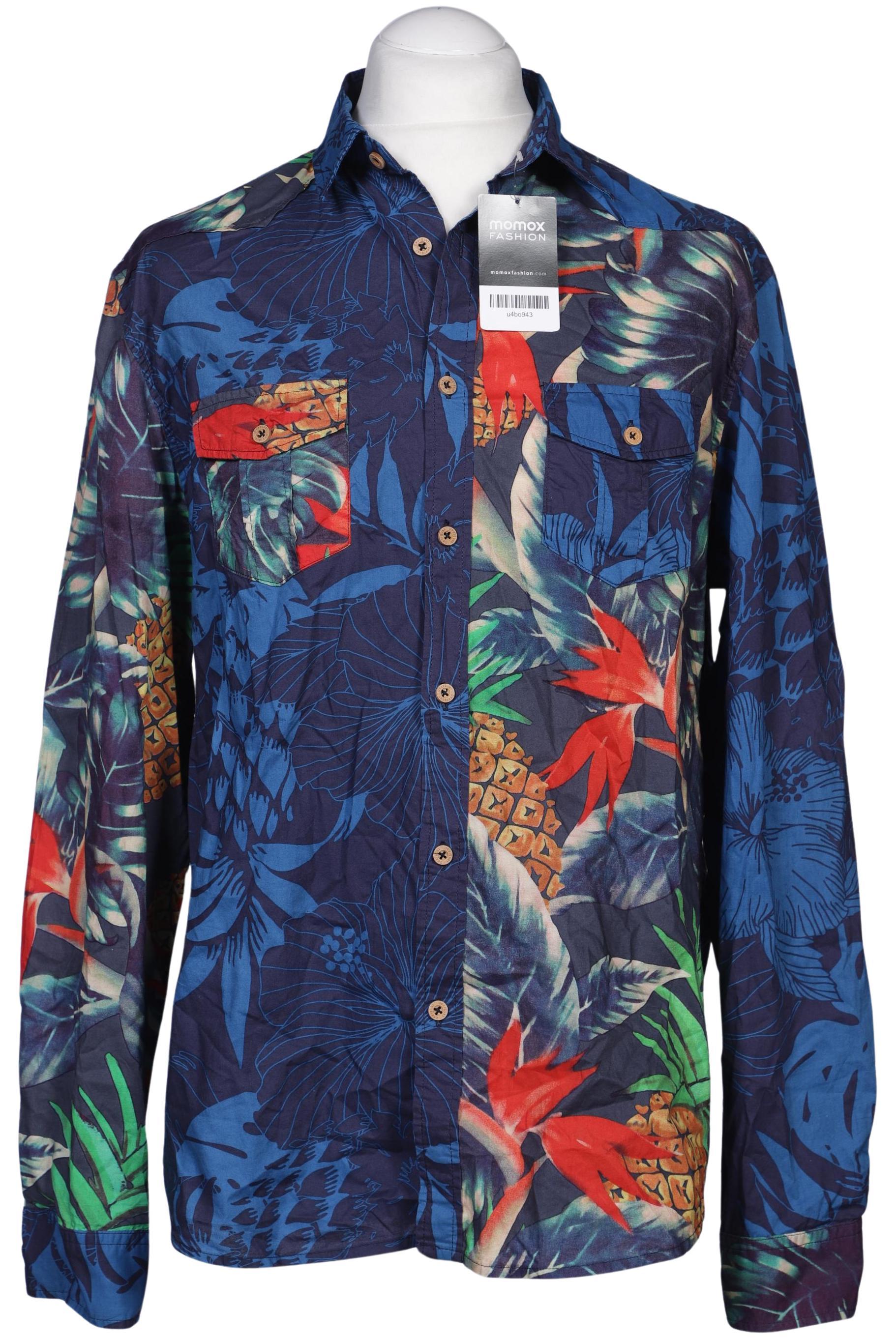 

Desigual Herren Hemd, marineblau, Gr. 54