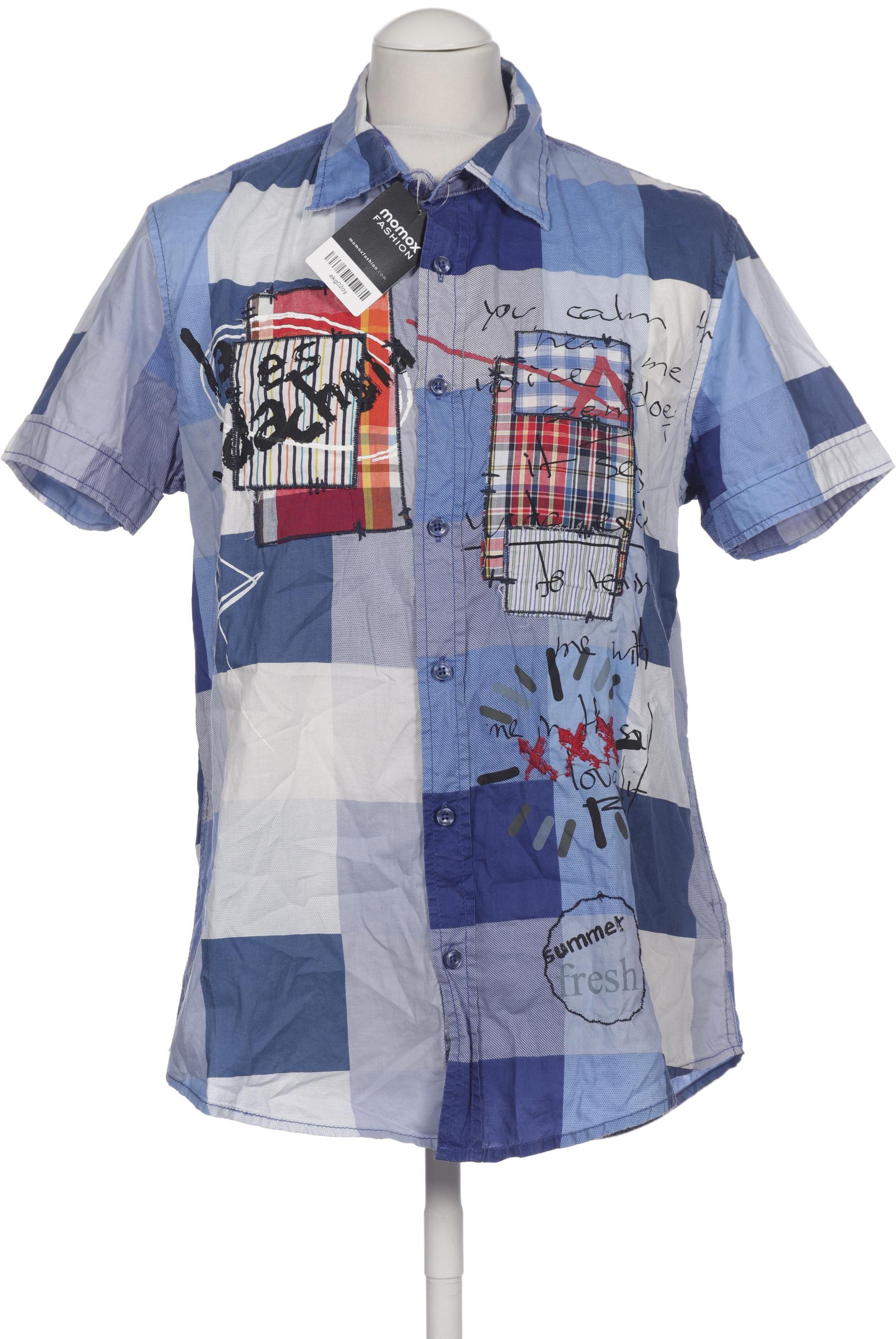 

Desigual Herren Hemd, blau, Gr. 48