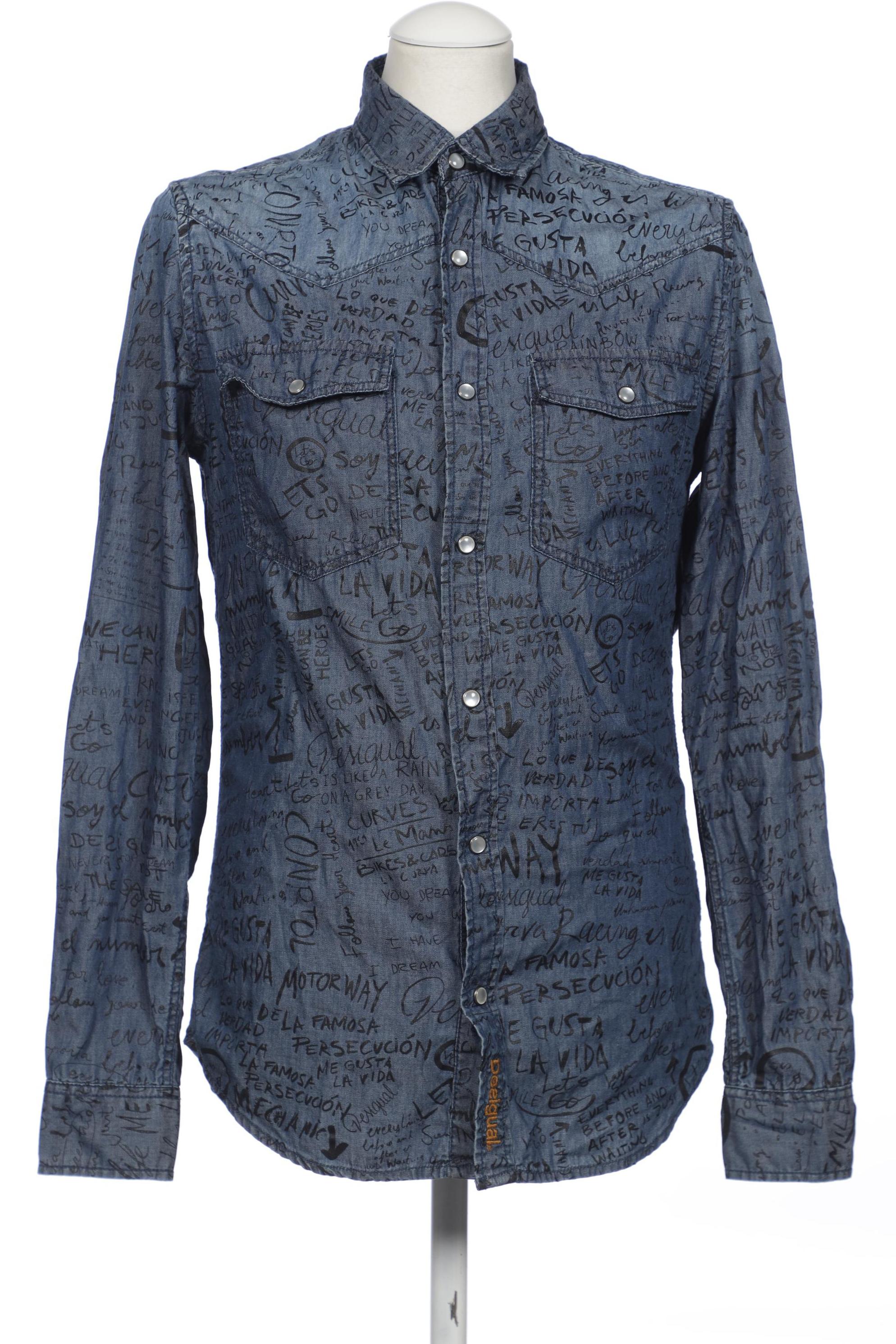 

Desigual Herren Hemd, marineblau