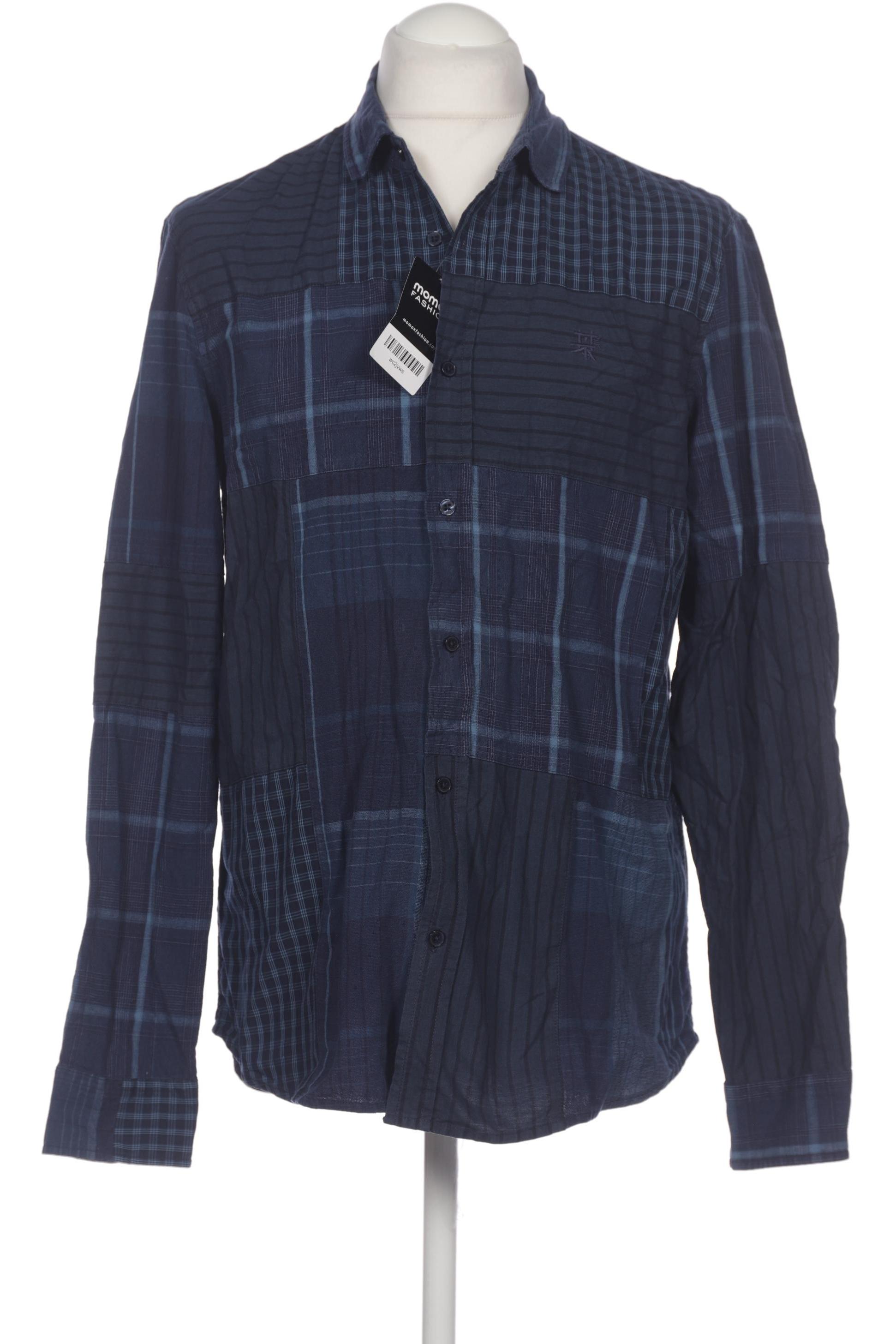 

Desigual Herren Hemd, marineblau, Gr. 52