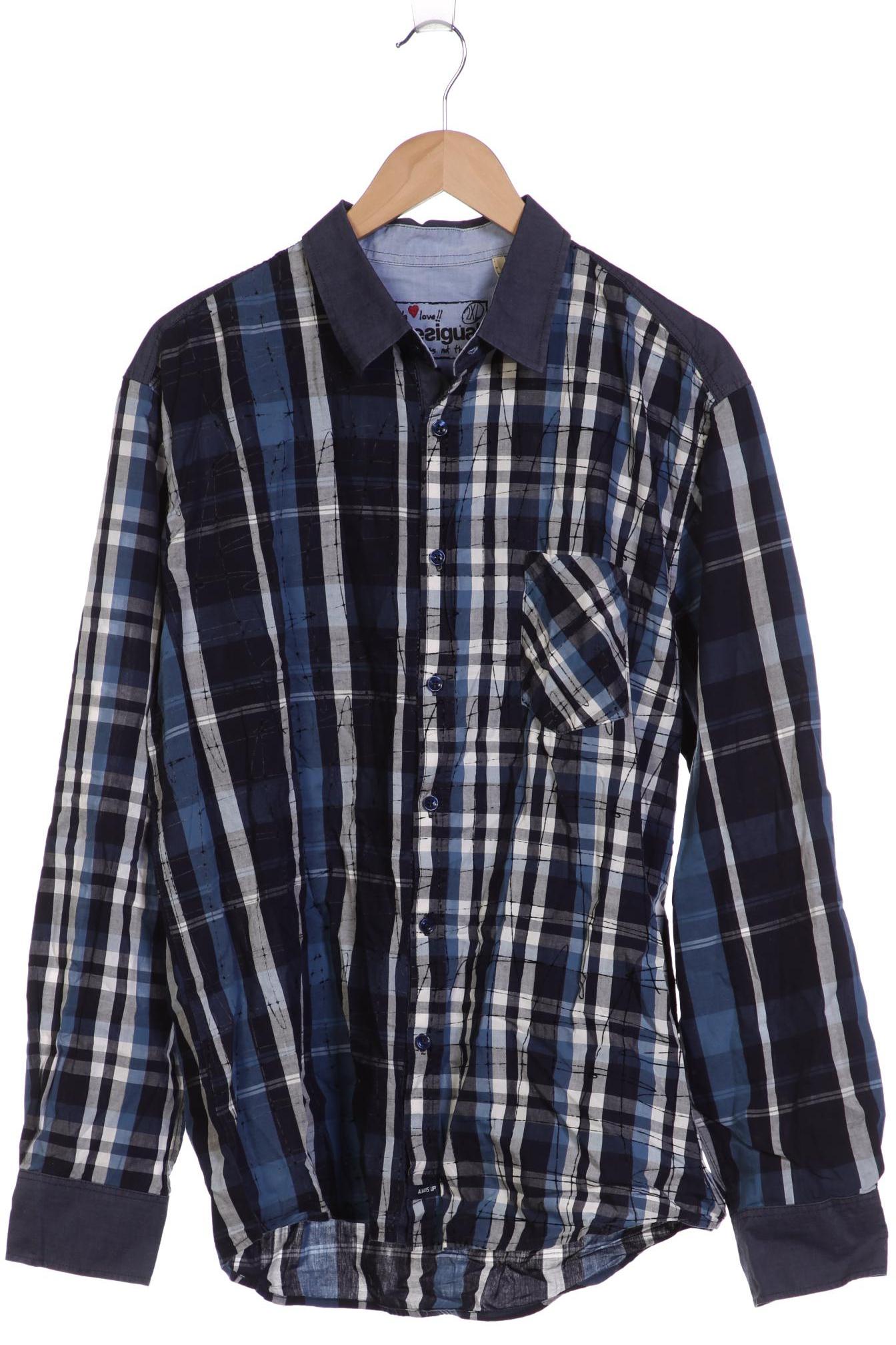 

Desigual Herren Hemd, blau, Gr. 56