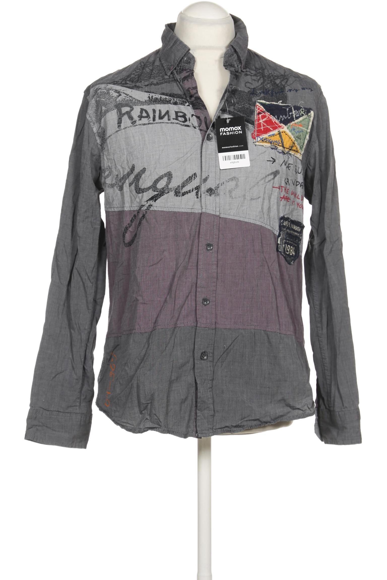 

Desigual Herren Hemd, grau, Gr. 52