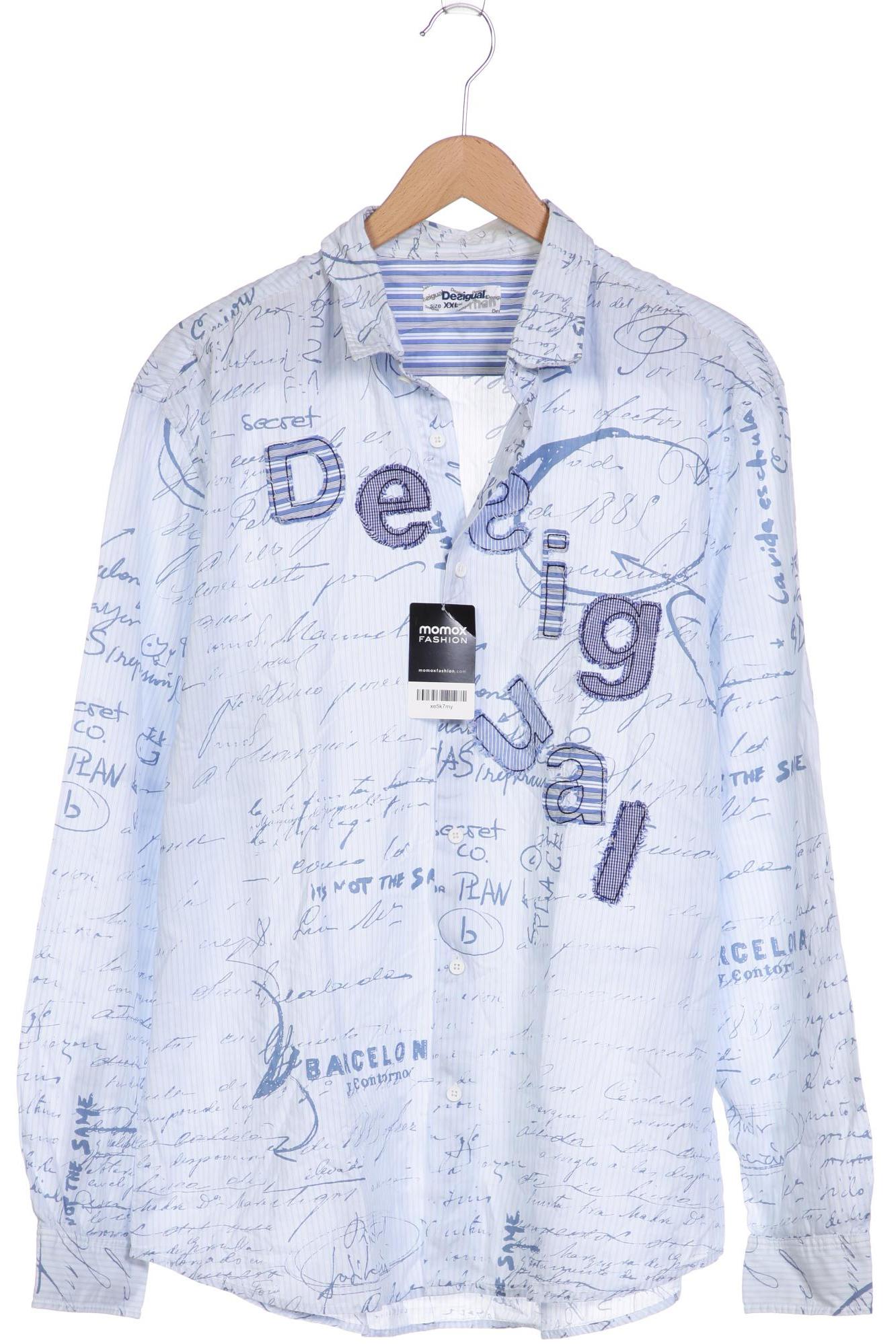 

Desigual Herren Hemd, hellblau