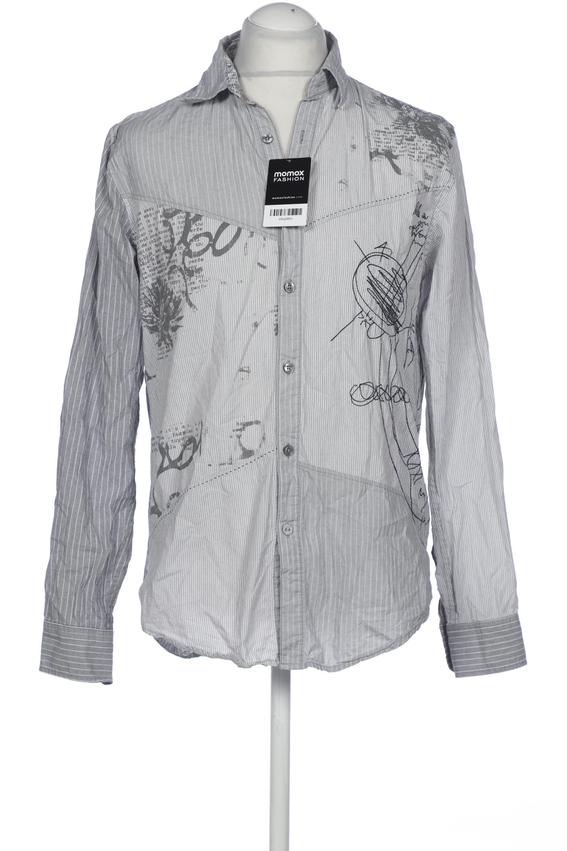 

Desigual Herren Hemd, grau, Gr. 52